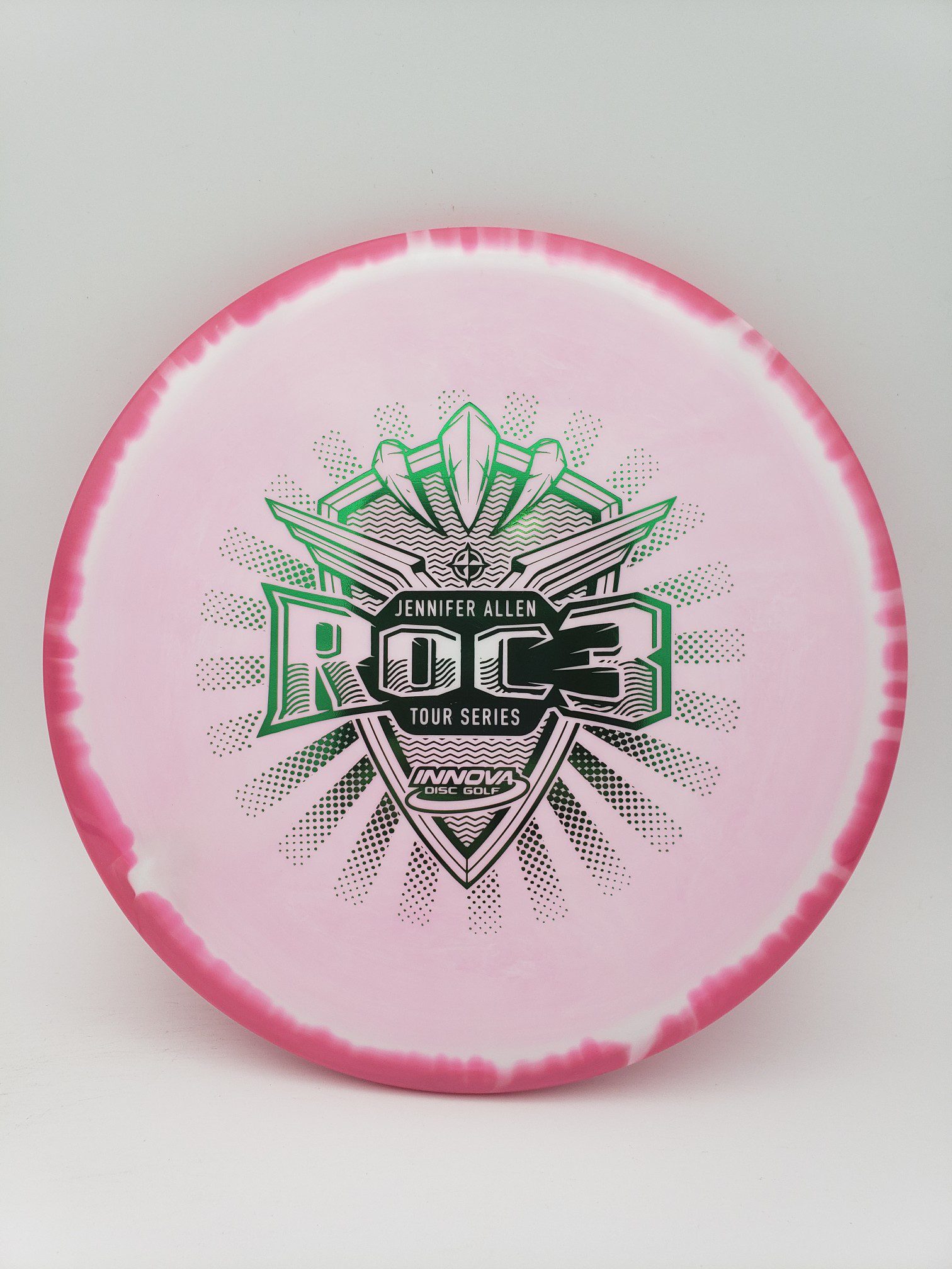 Innova Halo Star Roc3 Jennifer Allen 2022 tour series disc golf disc front view