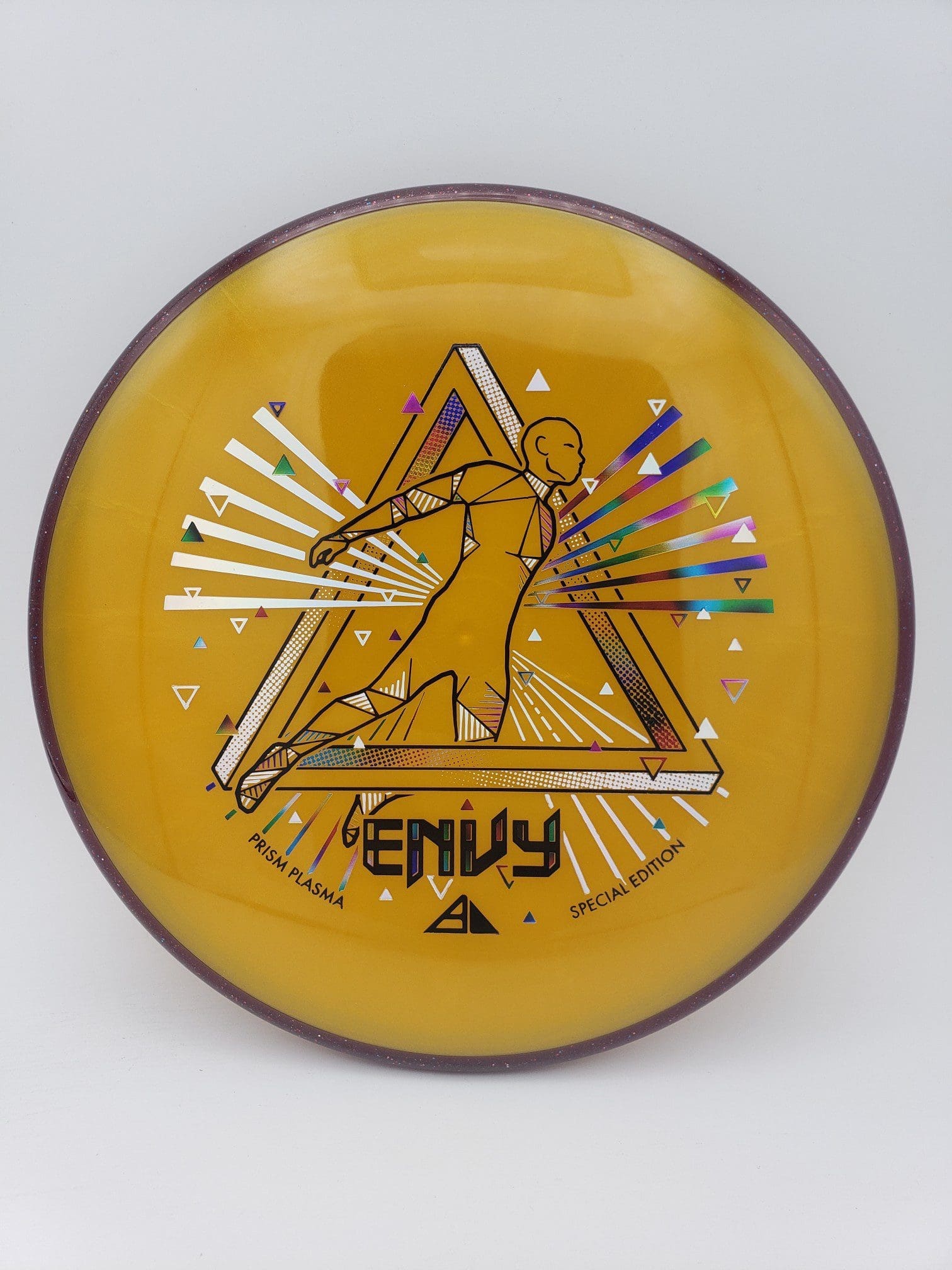 Axiom SE Prism Plasma Envy disc golf disc front view
