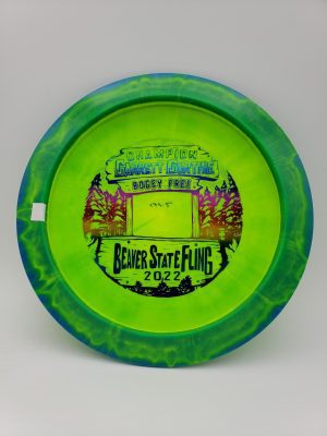 Innova Halo Star Wraith Garrett Gurthie Commemorative bottom stamp disc golf disc front view