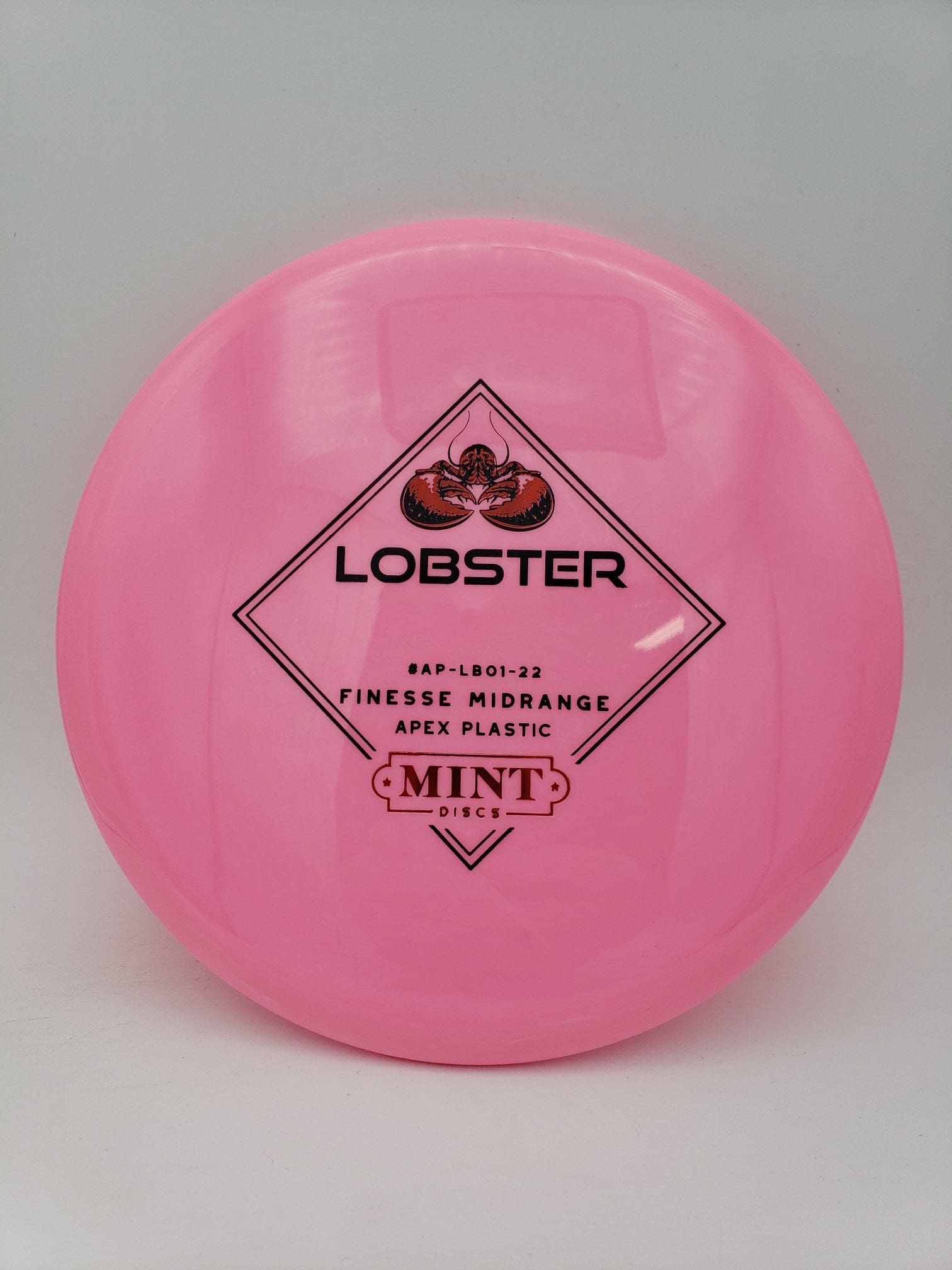Mint Discs Apex Lobster first run disc golf disc front view