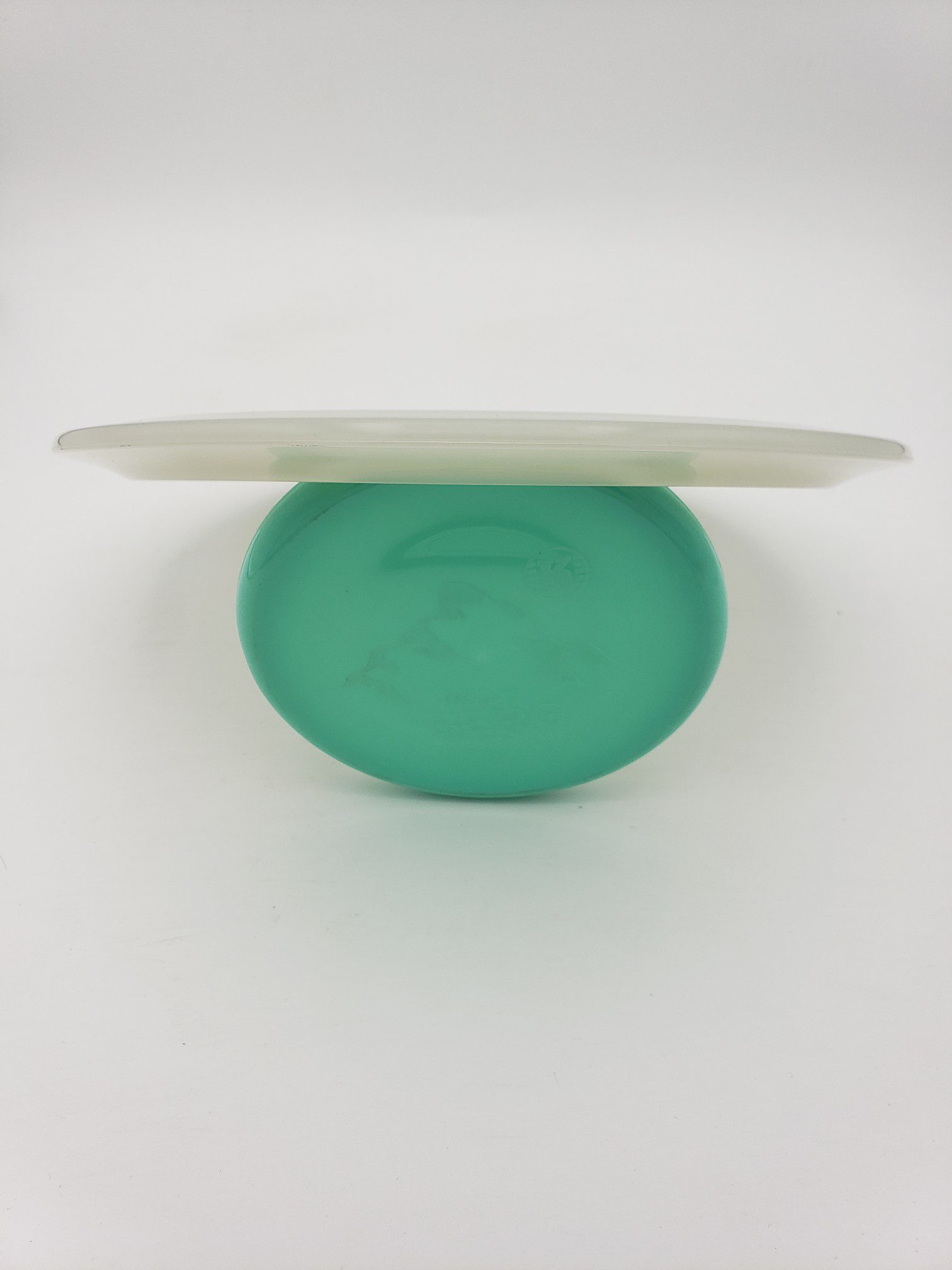 Discraft Z Glo Raptor in space stamp by Infinite Discs disc golf disc front view