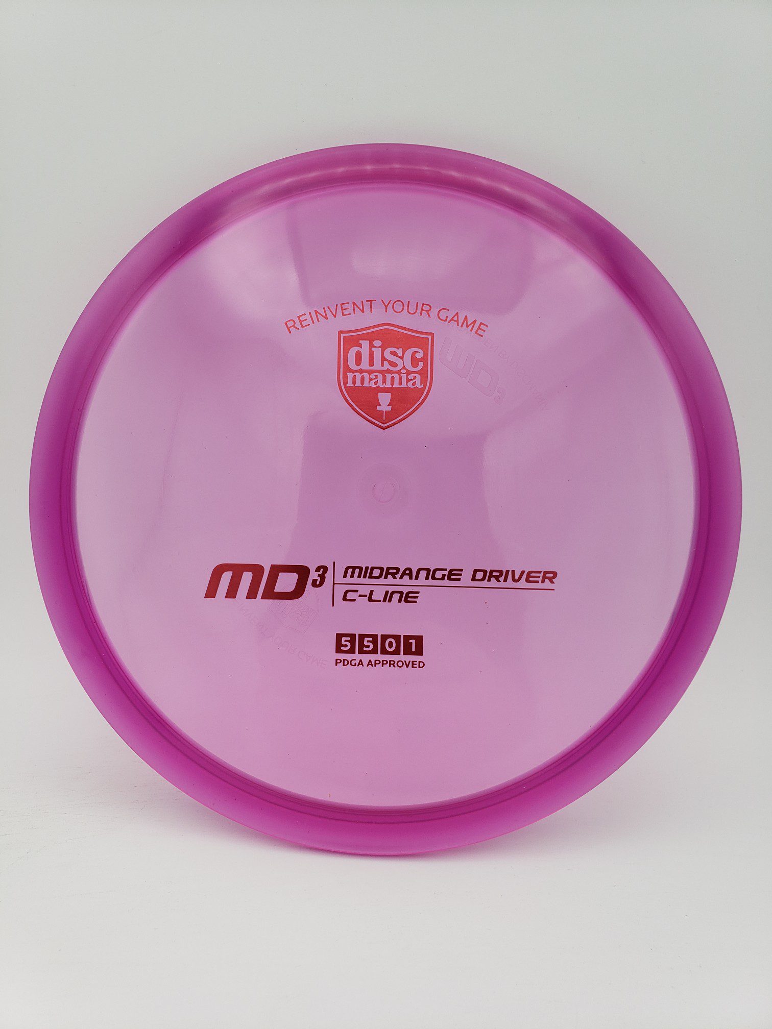 Discmania C-Line MD3 disc golf disc front view