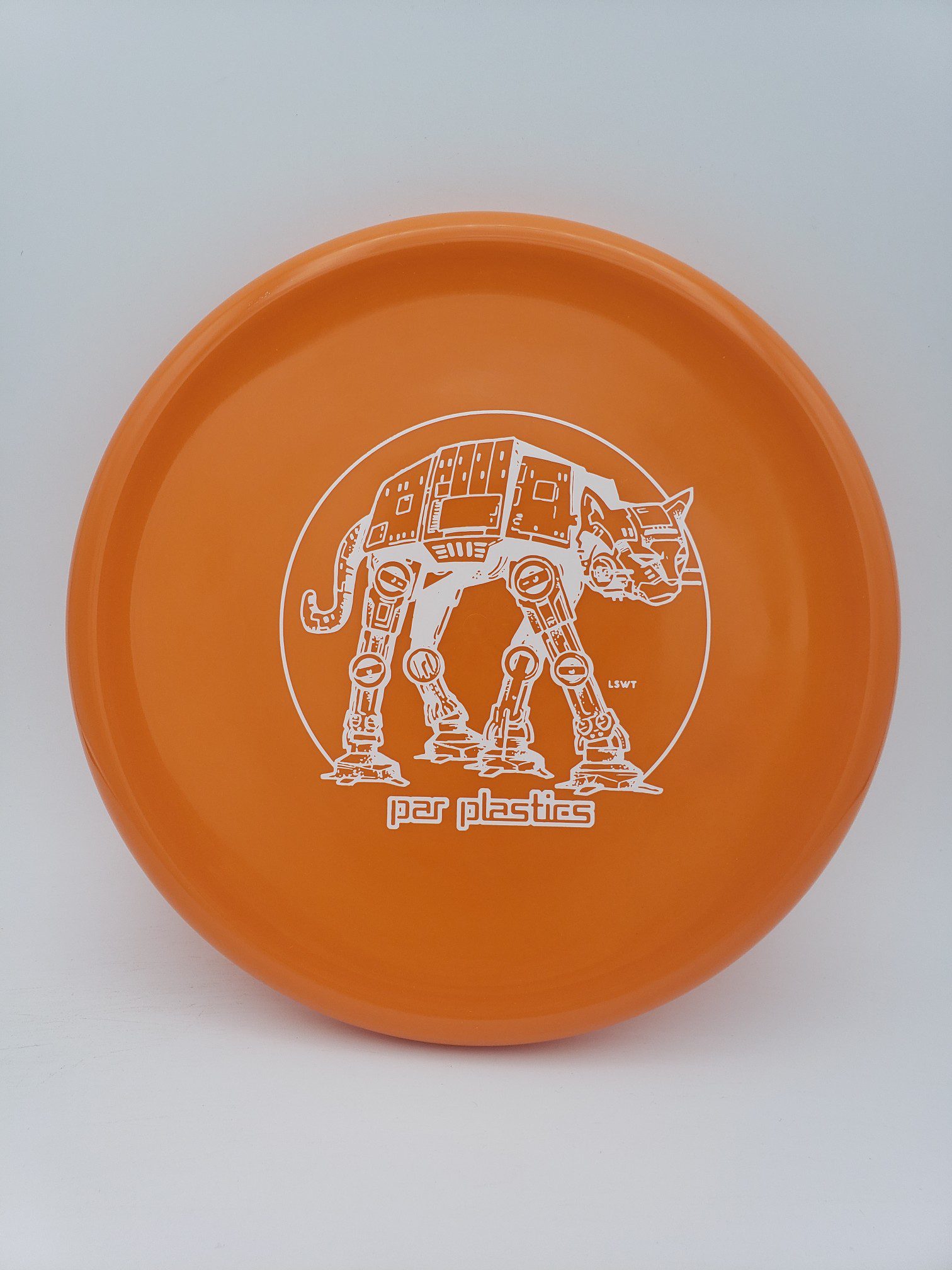 Kastaplast K1 Berg AT-AT Cat 2022 orange disc golf disc front view