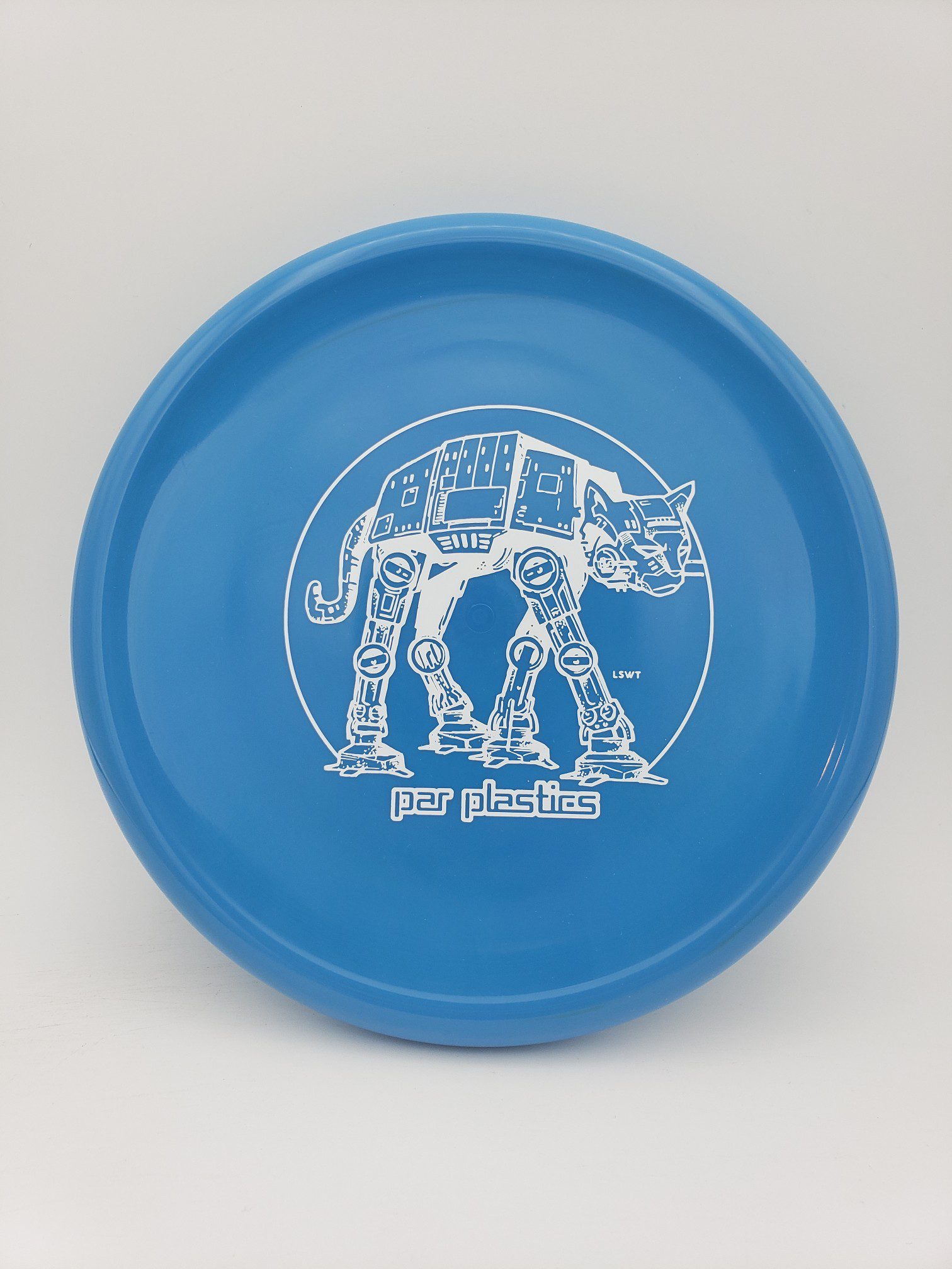 Kastaplast K1 Berg AT-AT Cat 2022 blue disc golf disc front view