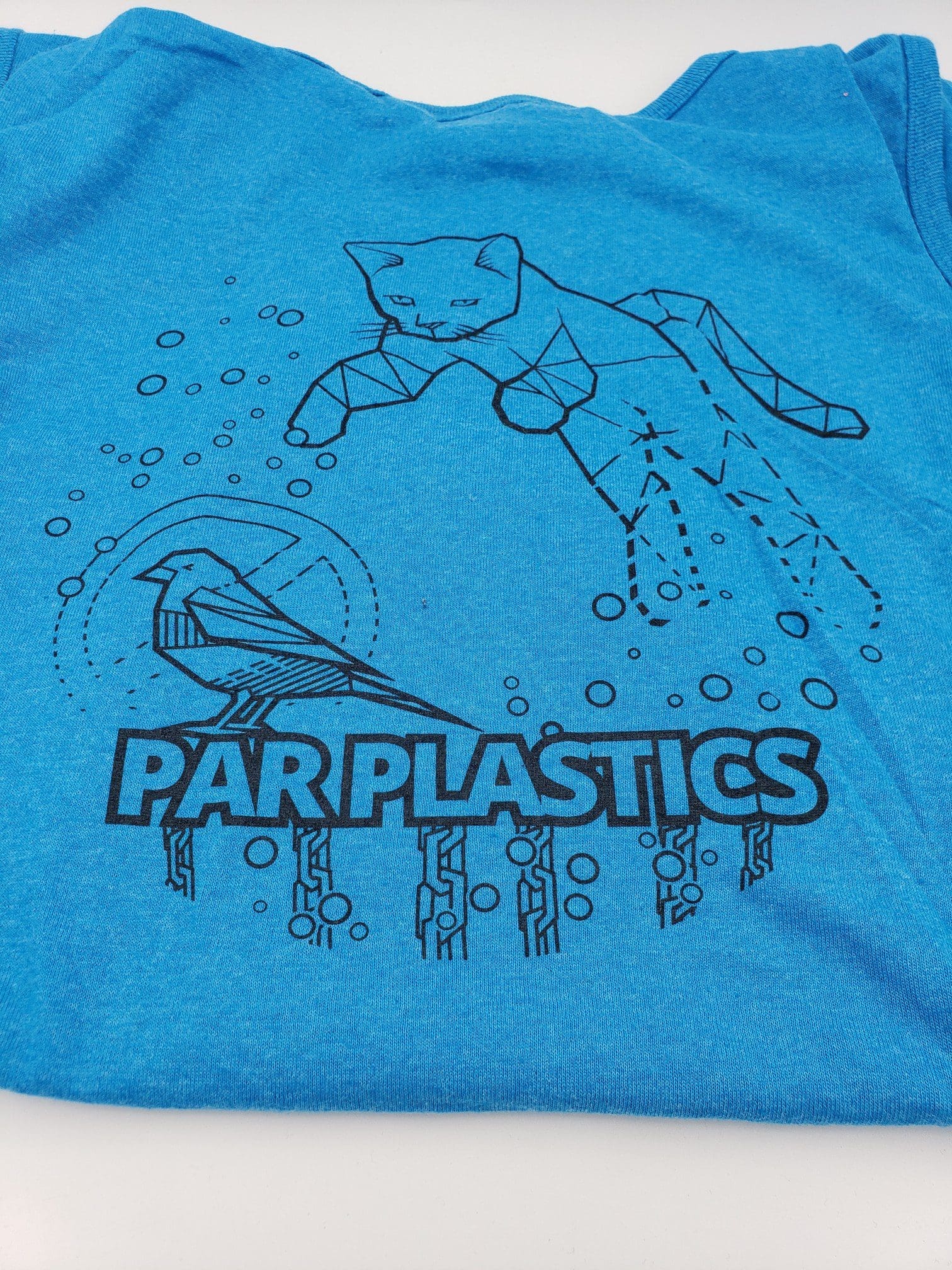 Par Plastics AT-AT Cat tank tops by LSWT disc golf disc front view