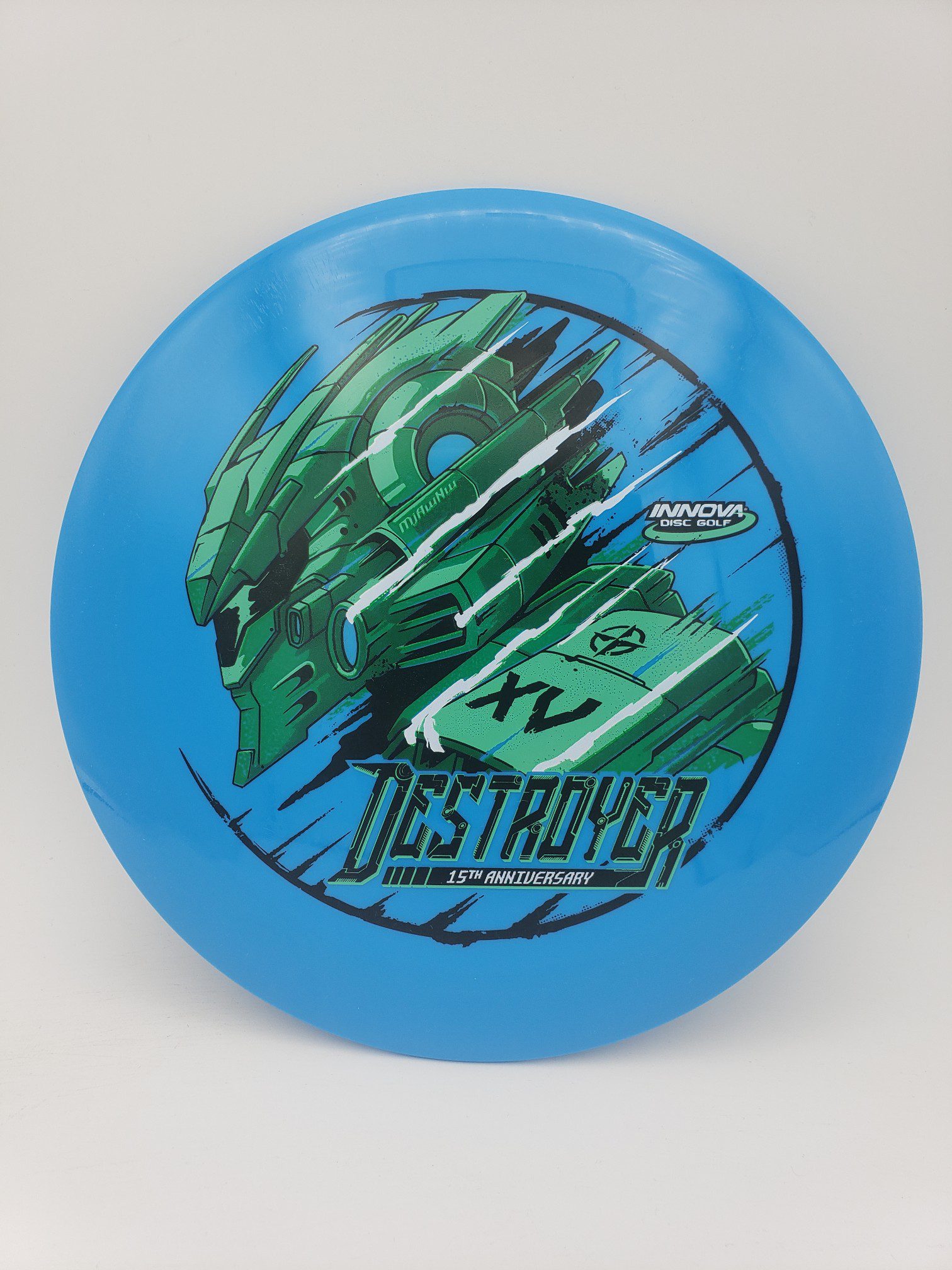 Innova INNfuse Star Destroyer 15 year commemorative edition disc golf disc front view