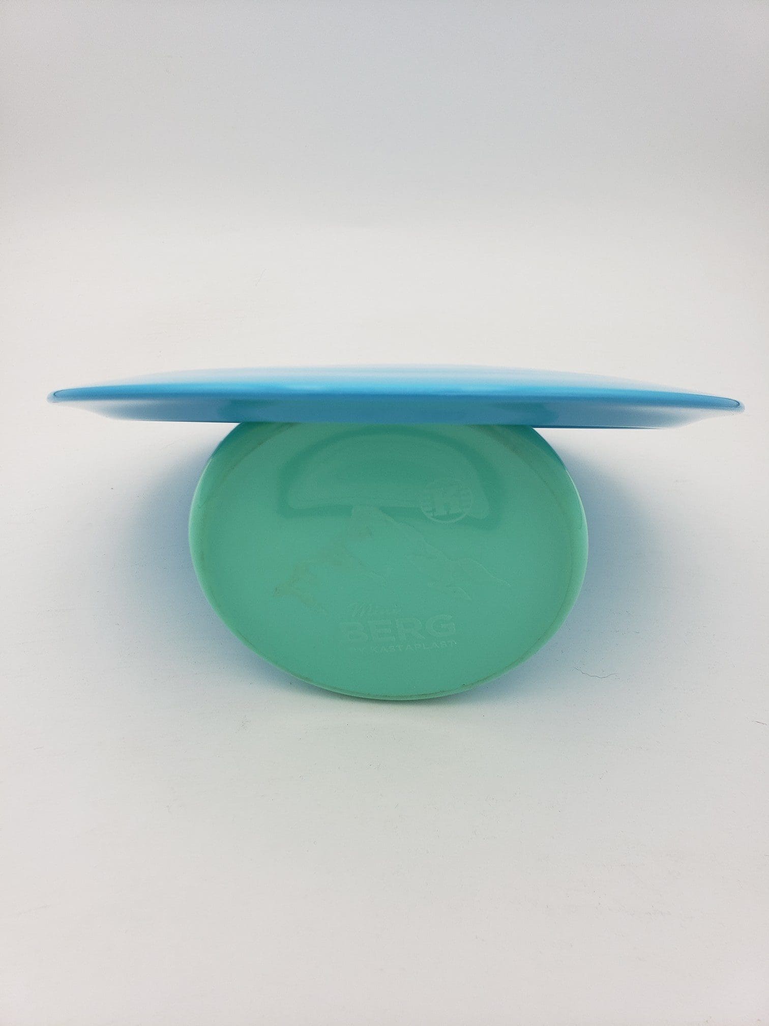 Lft Discs Bohrium Alpha-solid teal disc golf disc back view