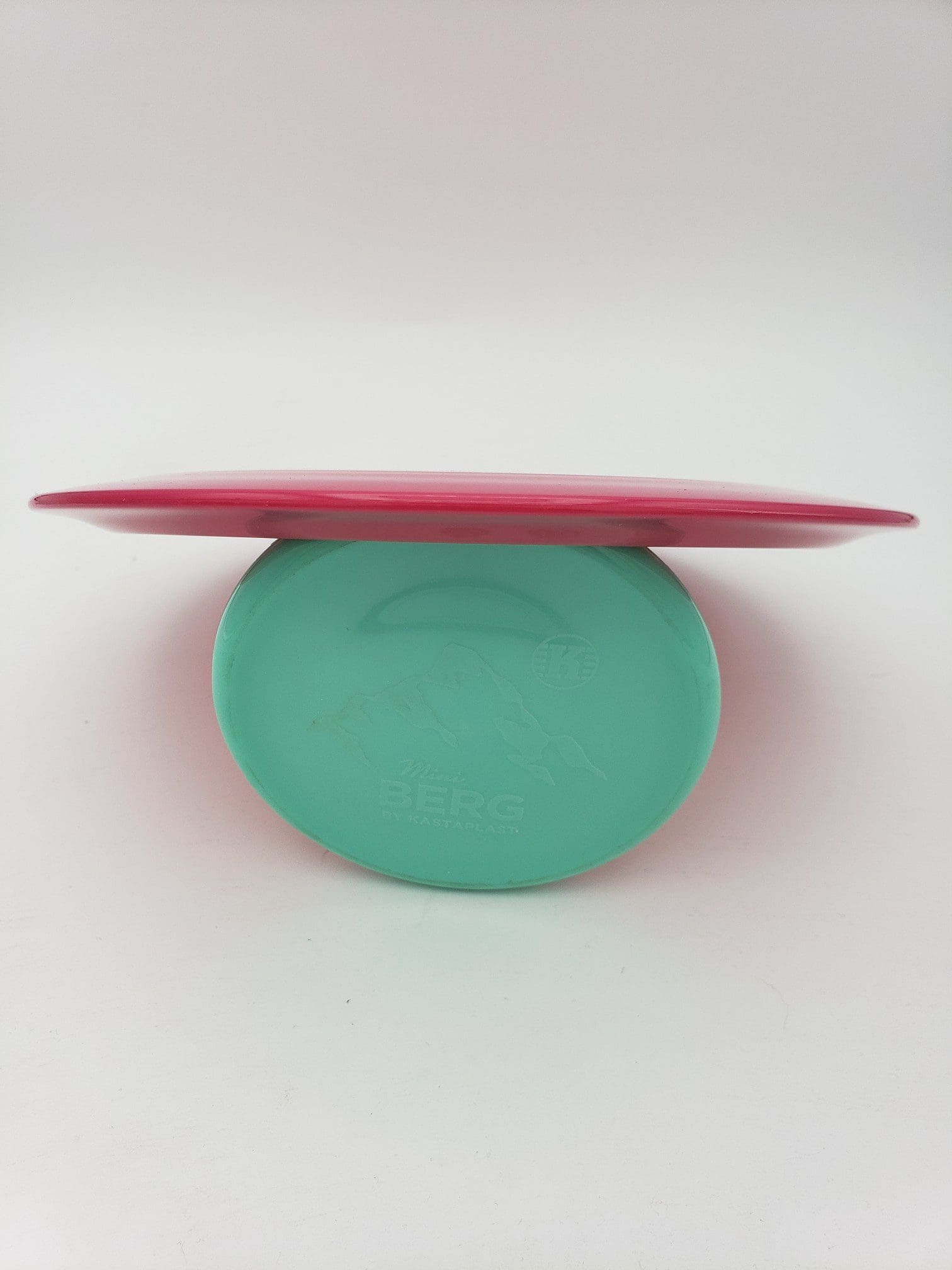 Lft Discs Bohrium Alpha-solid pink disc golf disc back view