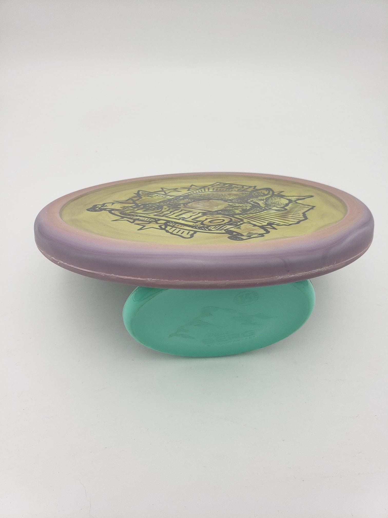 LSD v1 Armadillo disc golf disc back view