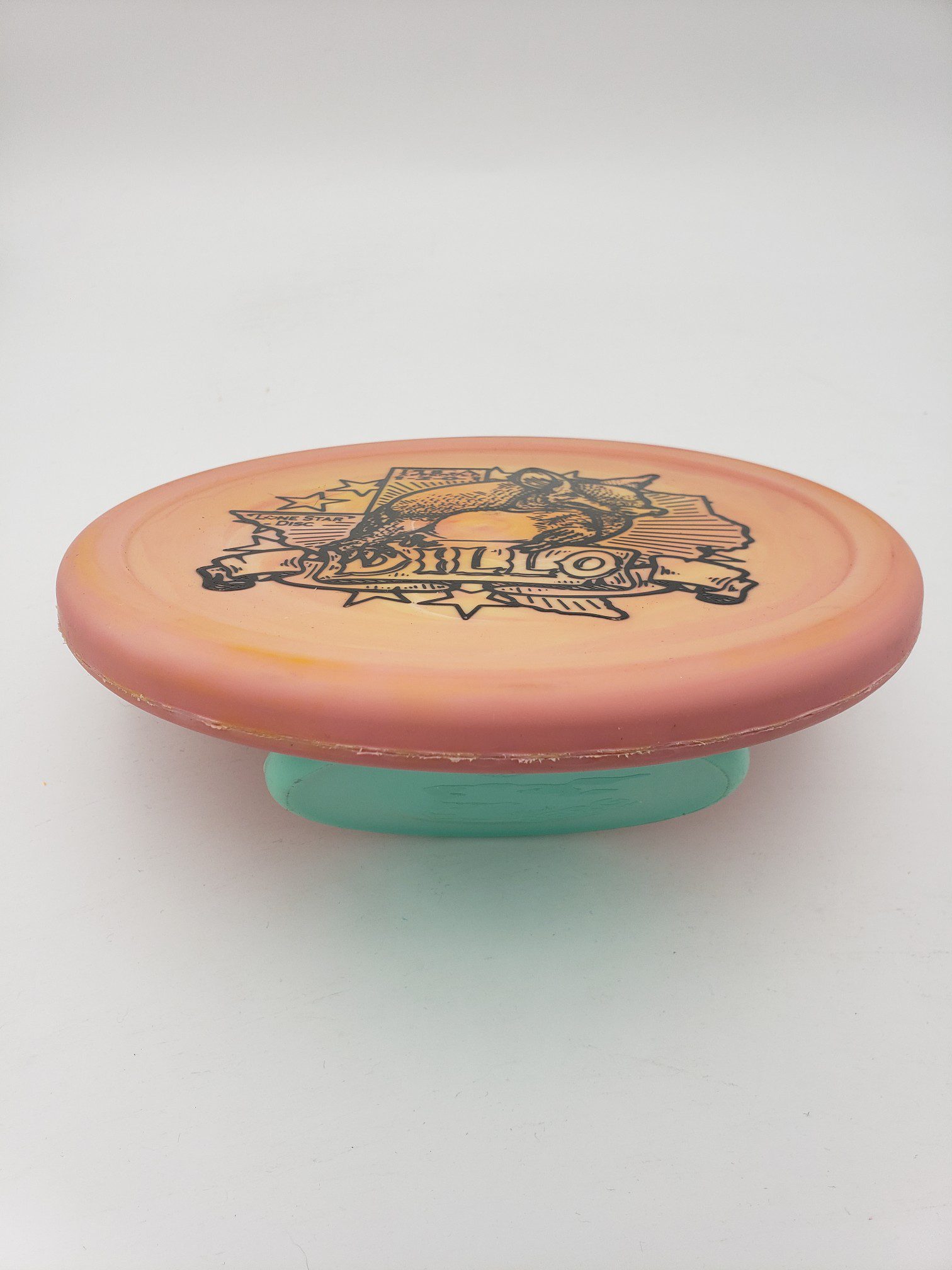 LSD v2 Armadillo disc golf disc back view