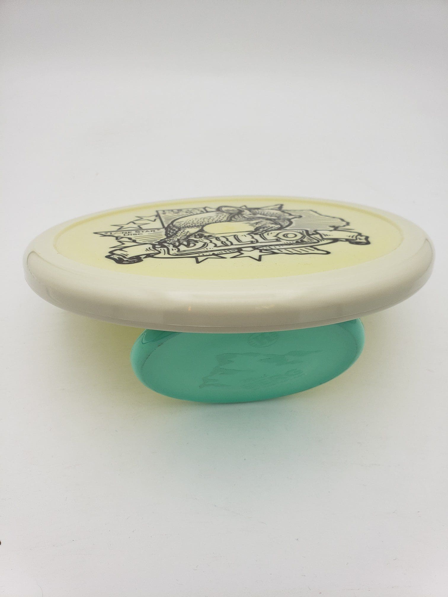 LSD Alpha Armadillo disc golf disc back view