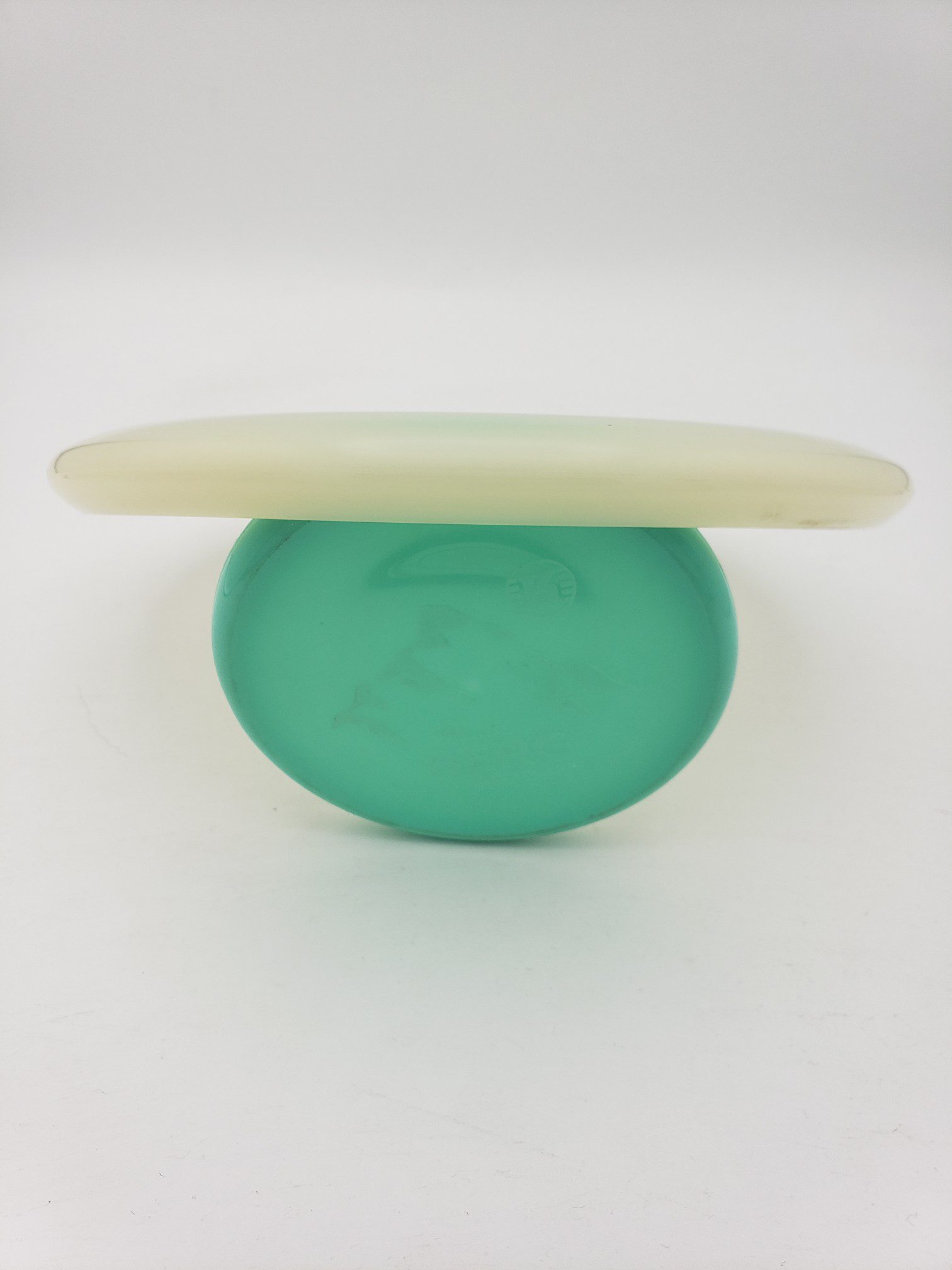 LSD Glow Penny Putter disc golf disc back view