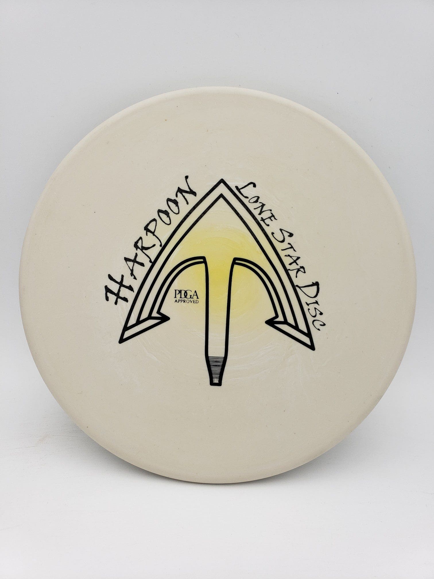 LSD v2 Harpoon disc golf disc front view