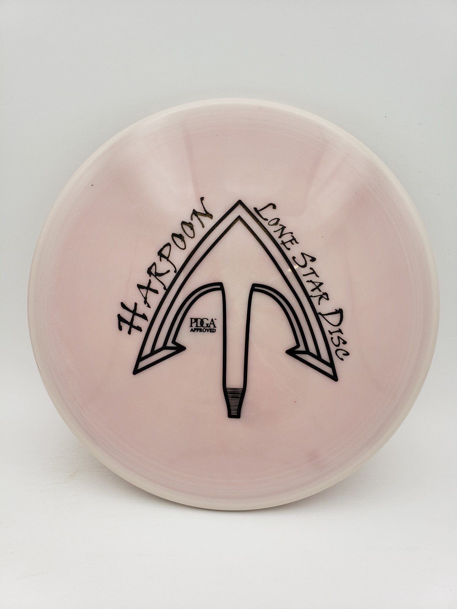 LSD Bravo Harpoon disc golf disc front view