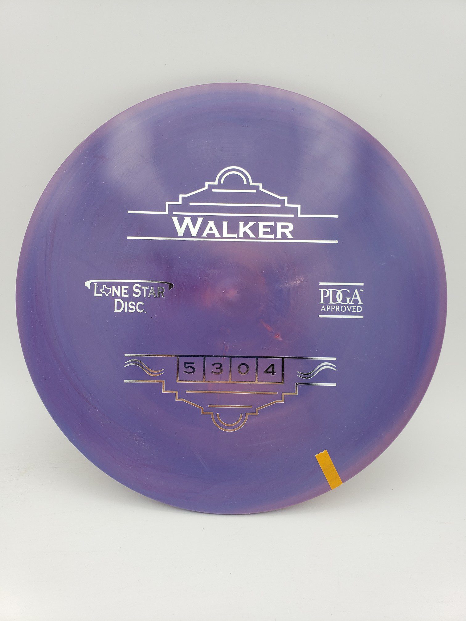 LSD Lima Walker disc golf disc front view