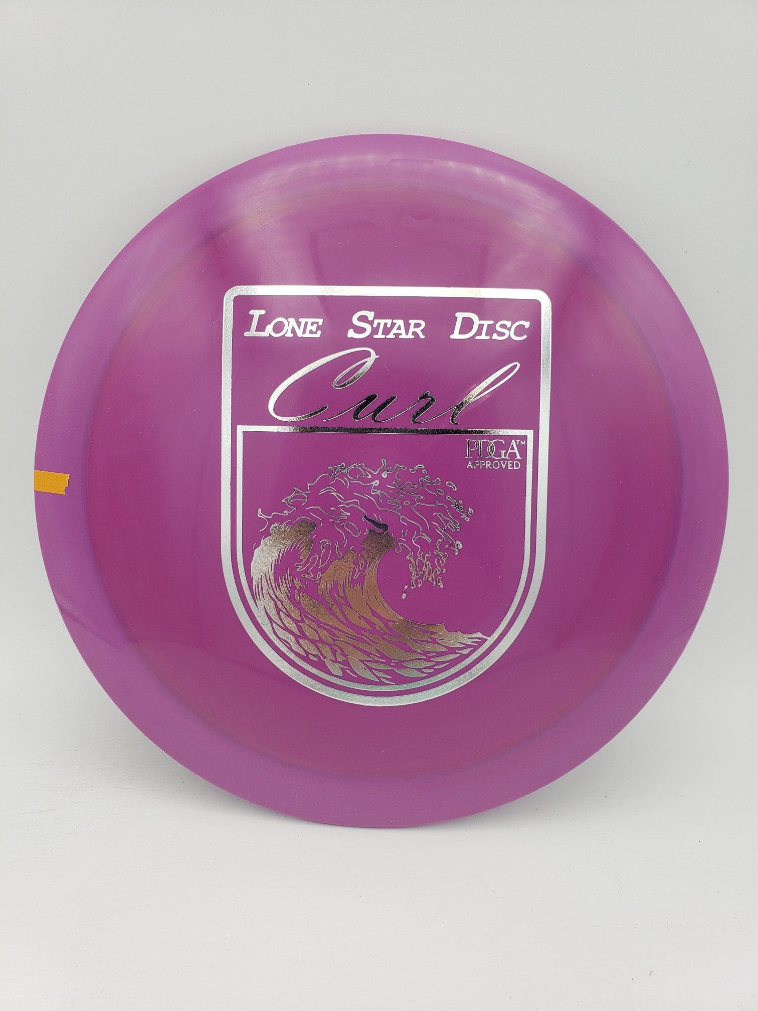 LSD Lima Curl disc golf disc front view
