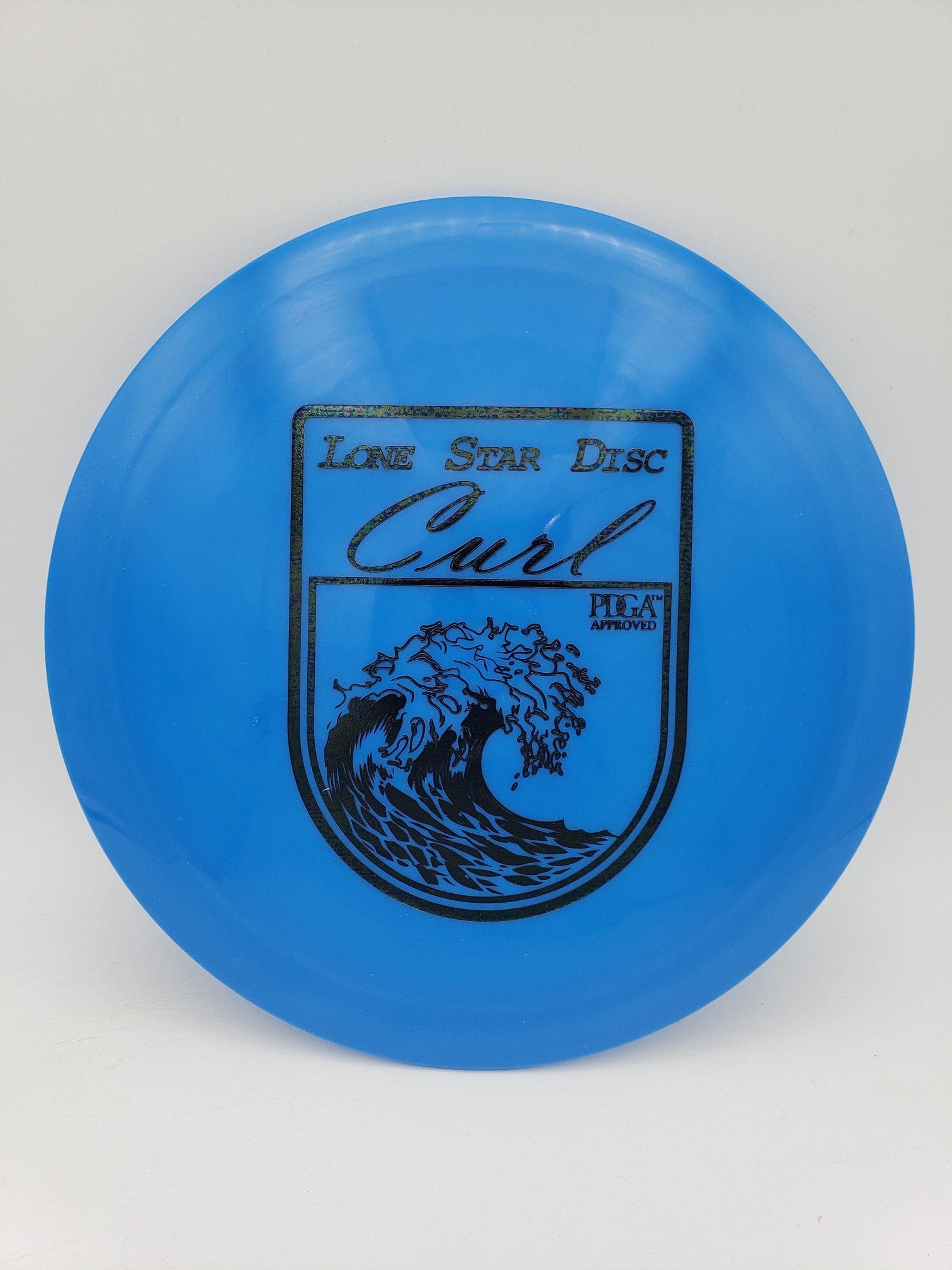 LSD Bravo Curl disc golf disc front view