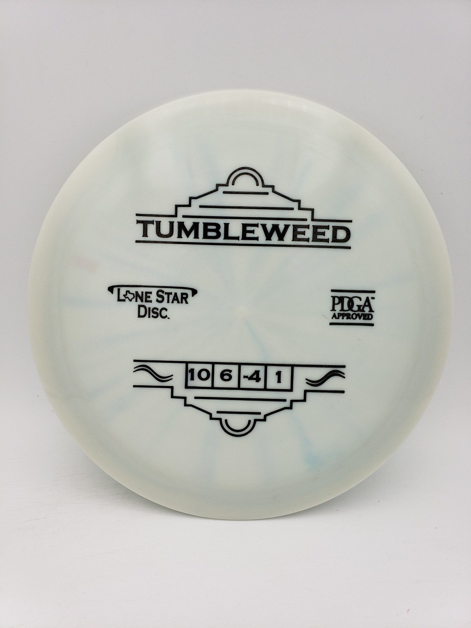 LSD Bravo Tumbleweed disc golf disc front view