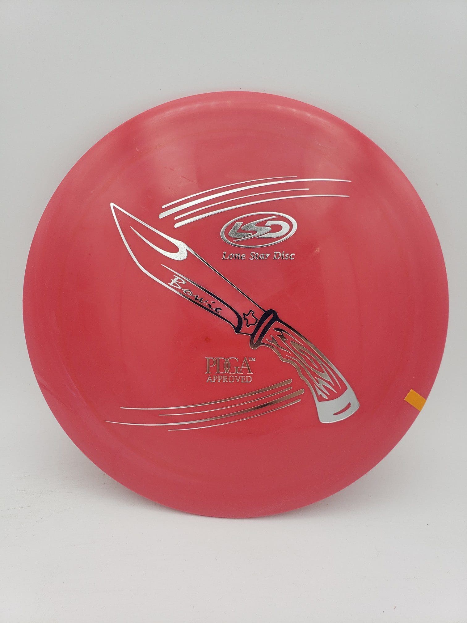 LSD Lima Bowie disc golf disc front view