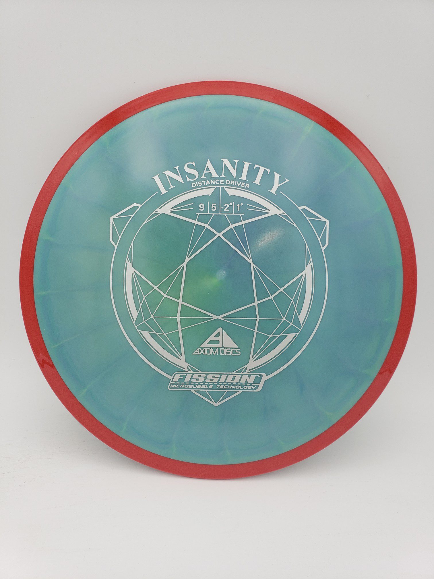Axiom Fission Insanity disc golf disc front view