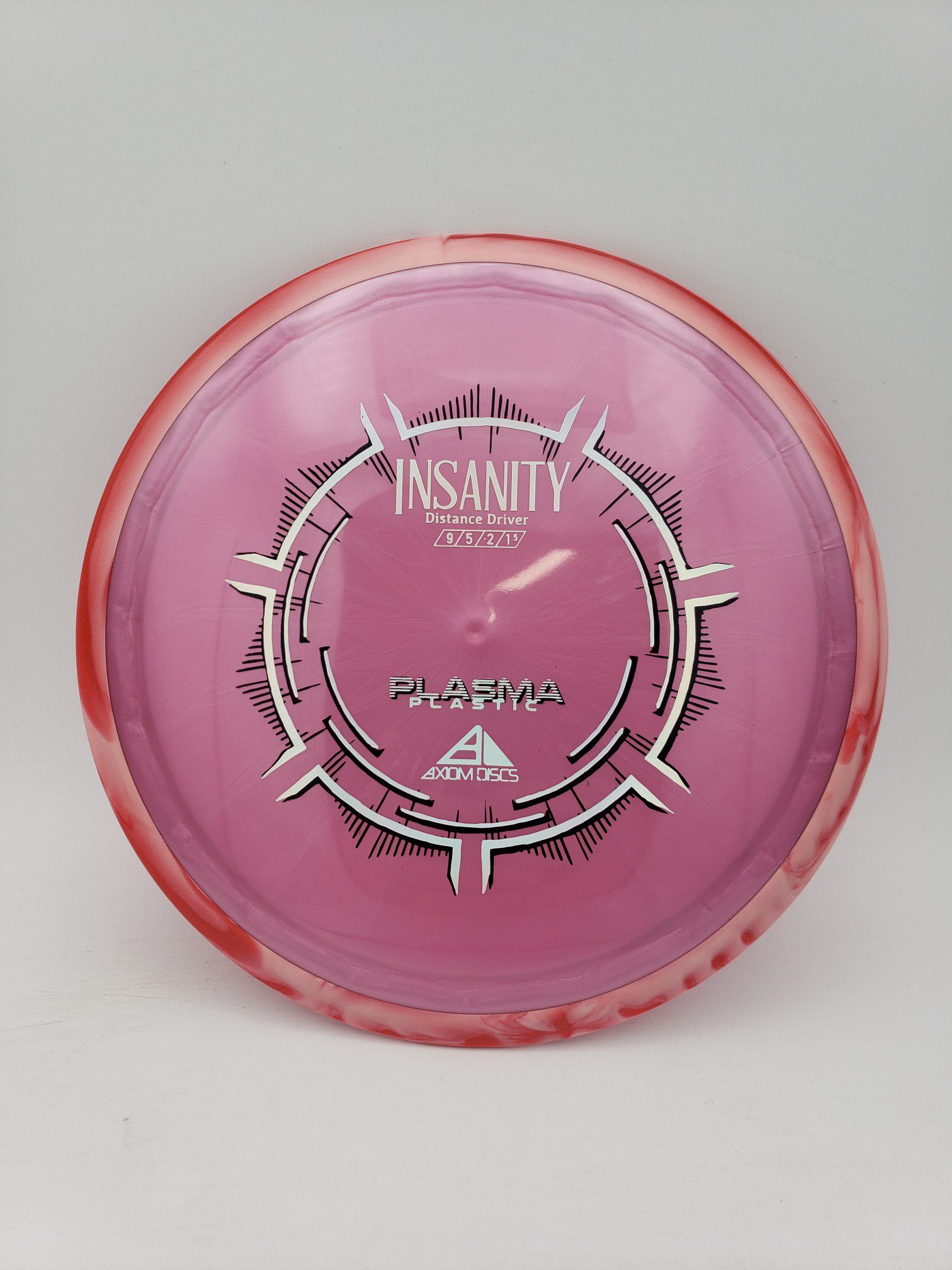 Axiom Plasma Insanity disc golf disc front view