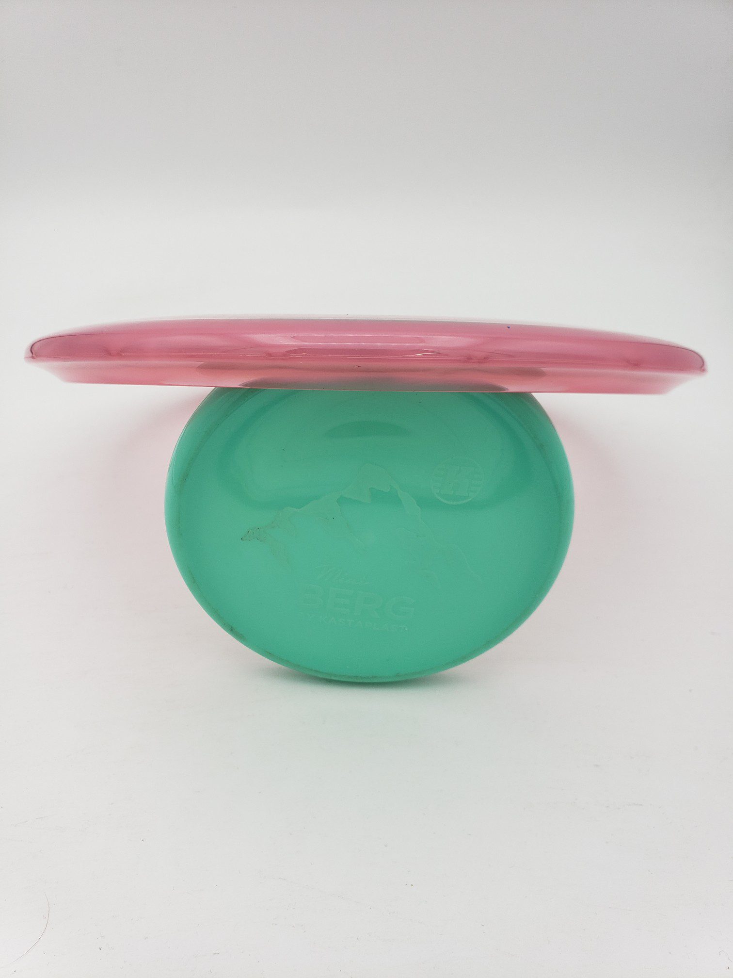 Mint Discs Eternal Mustang 2nd run Robo-Knightleopard foil disc golf disc back view