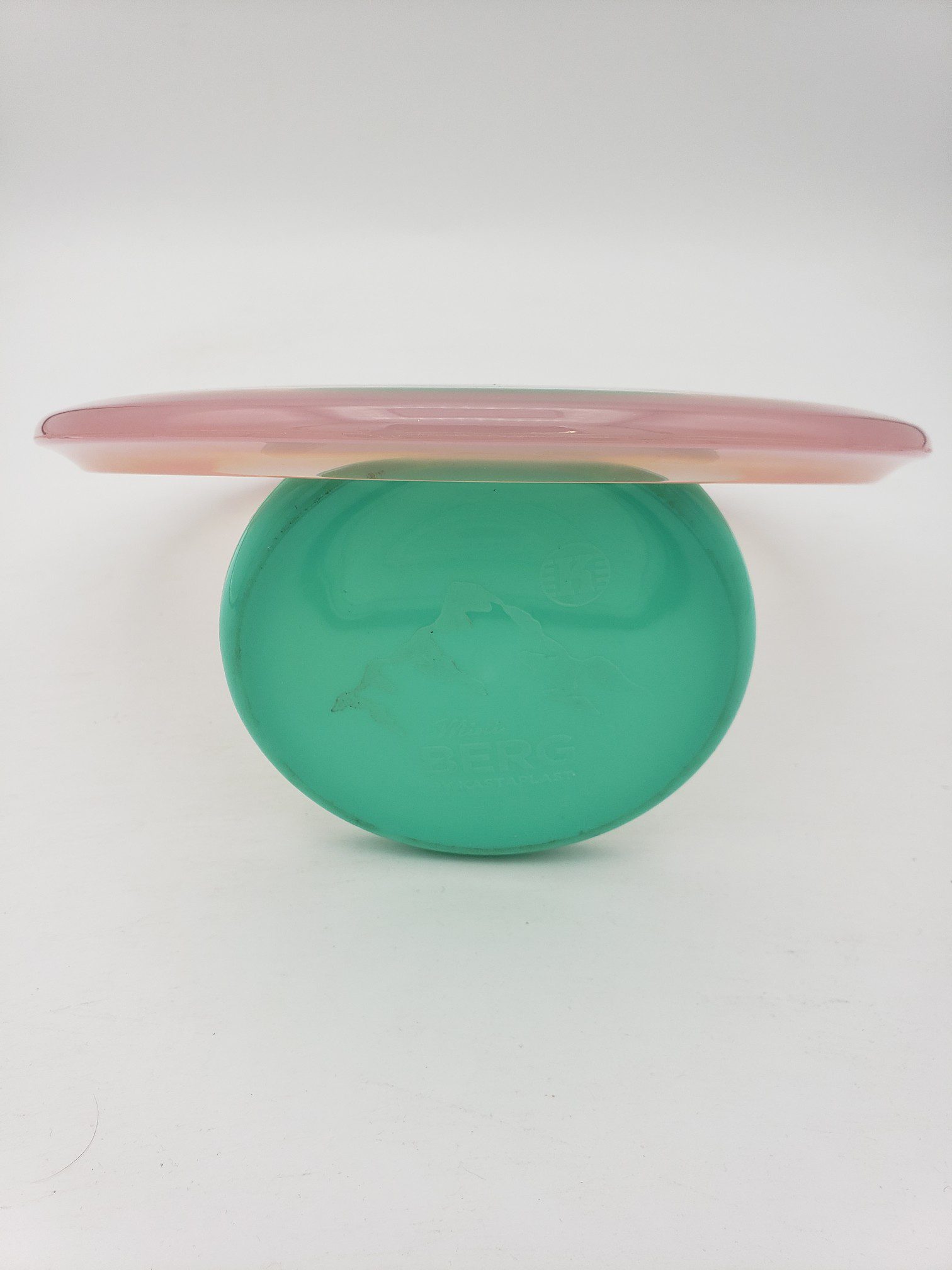 Mint Discs Eternal Mustang 2nd run Robo-Knightcamo stars foil disc golf disc back view