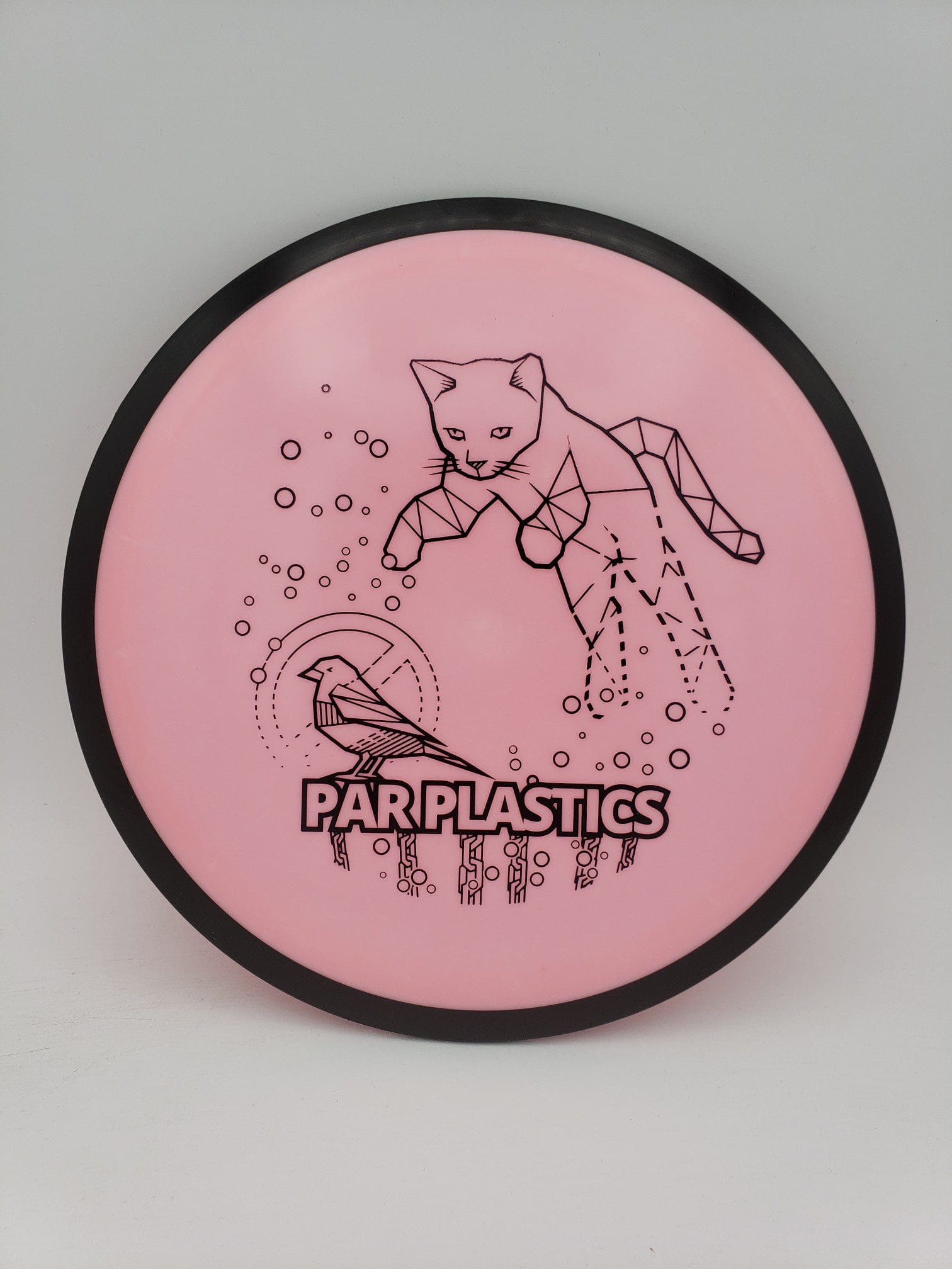 MVP Fission Tesla 2022 Power Kitty disc golf disc front view