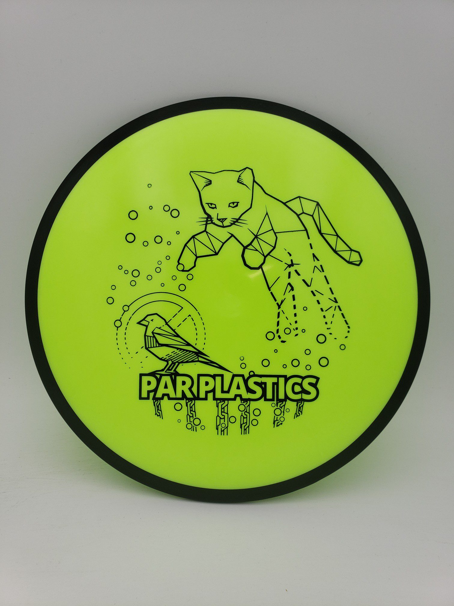 MVP Fission Volt 2022 Power Kitty disc golf disc front view