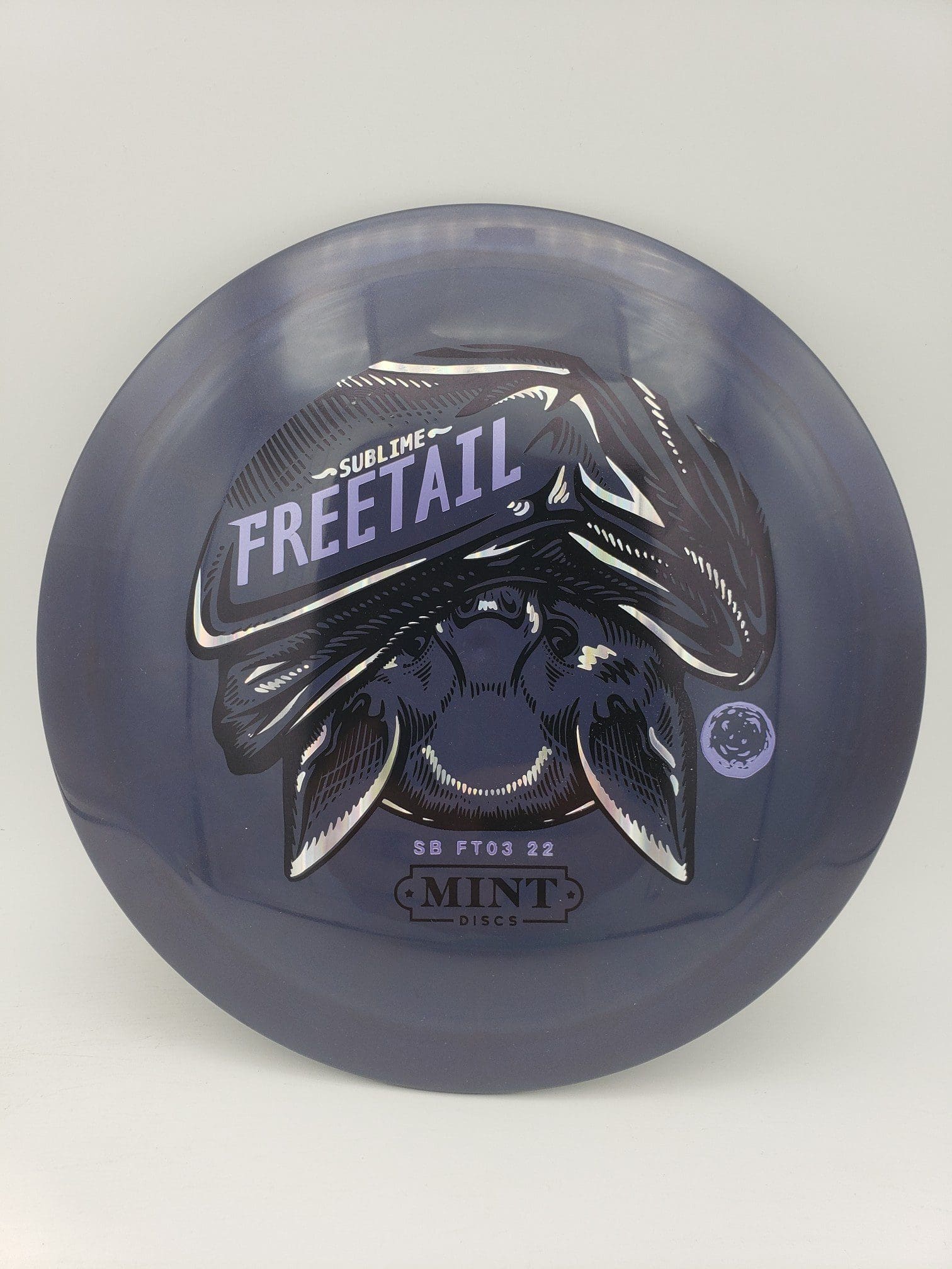 Mint Discs Sublime Freetail 3rd run disc golf disc front view