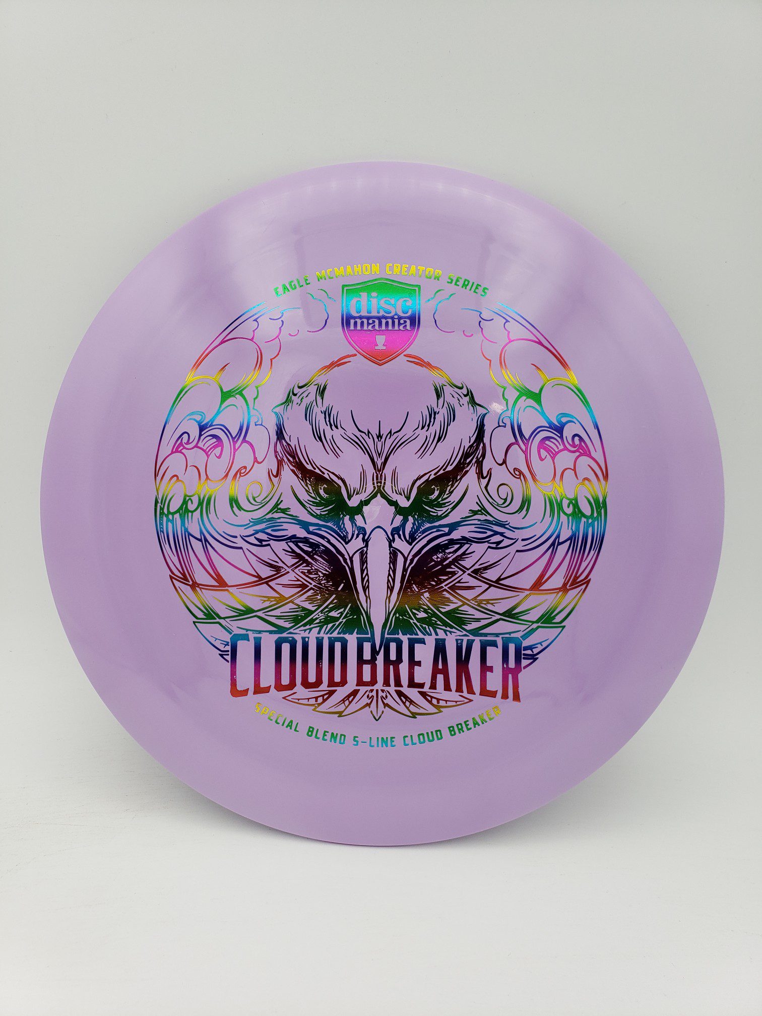 Discmania Eagle McMahon Creator Series Special Blend S-Line Cloud Breaker disc golf disc front view
