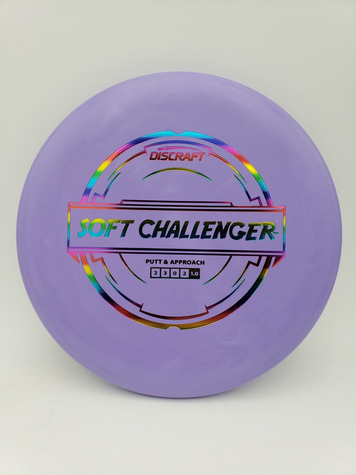 Discraft P-Line Soft Challenger disc golf disc front view
