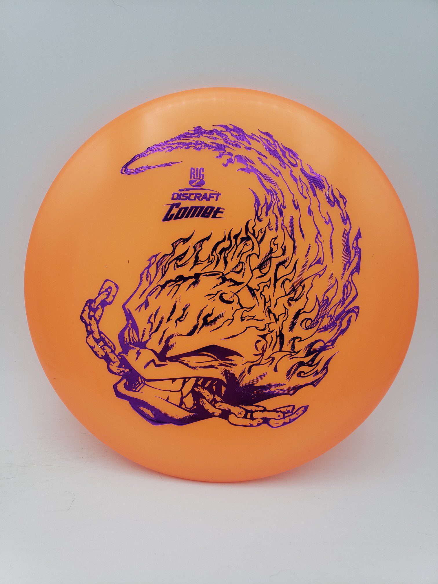 Discraft Big Z Comet disc golf disc front view