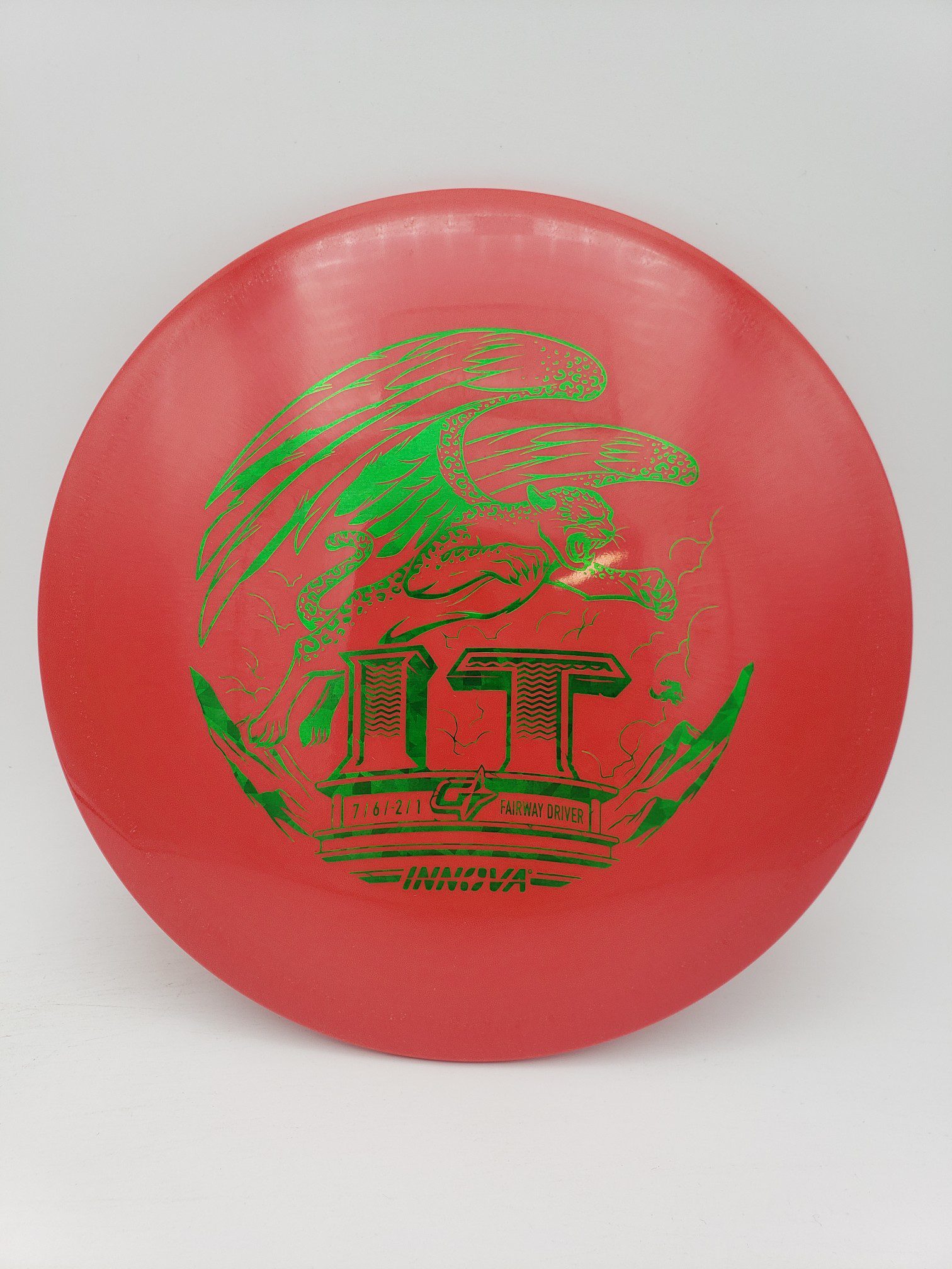 Innova G-Star IT disc golf disc front view