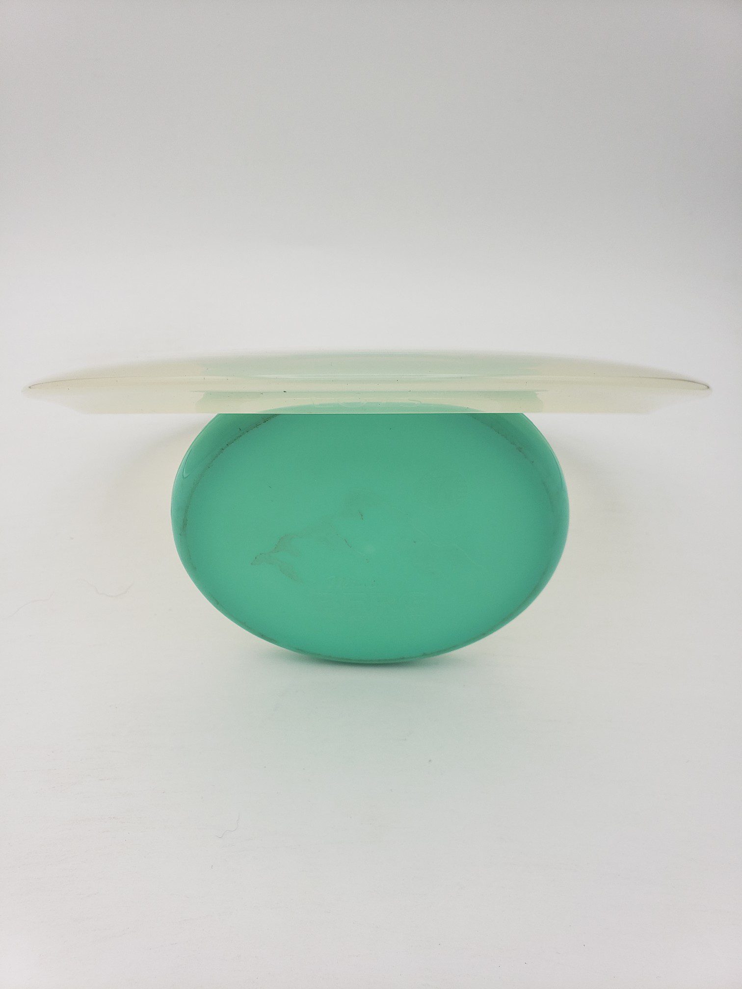 Kastaplast K1 Lots clear disc golf disc back view