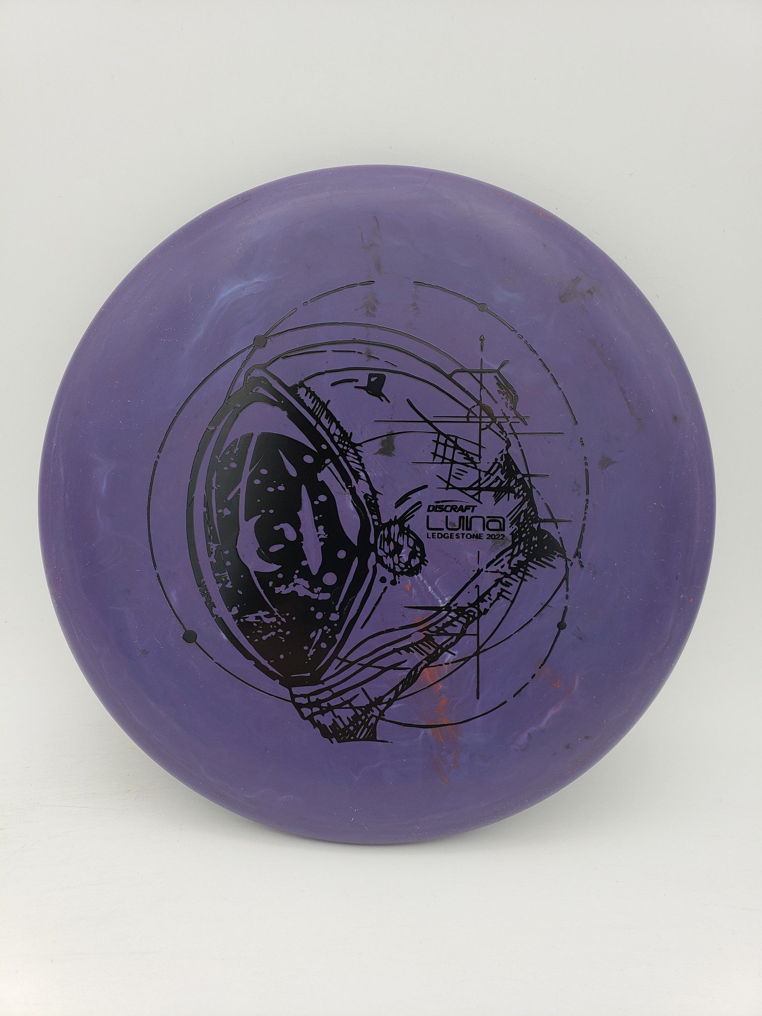 Discraft Ledgestone 2022 Jawbreaker Luna disc golf disc front view