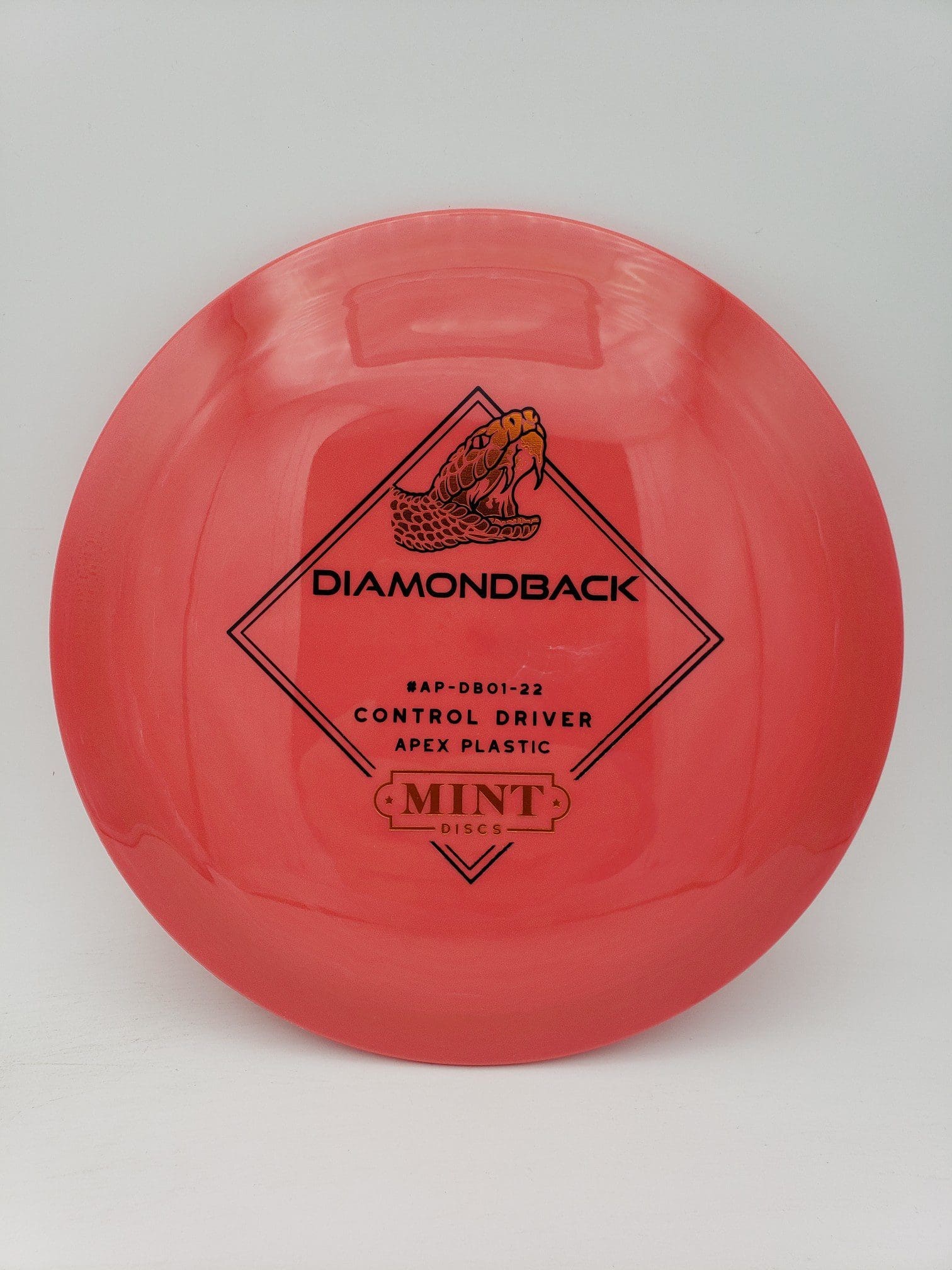 Mint Discs Apex Diamondback first run disc golf disc front view