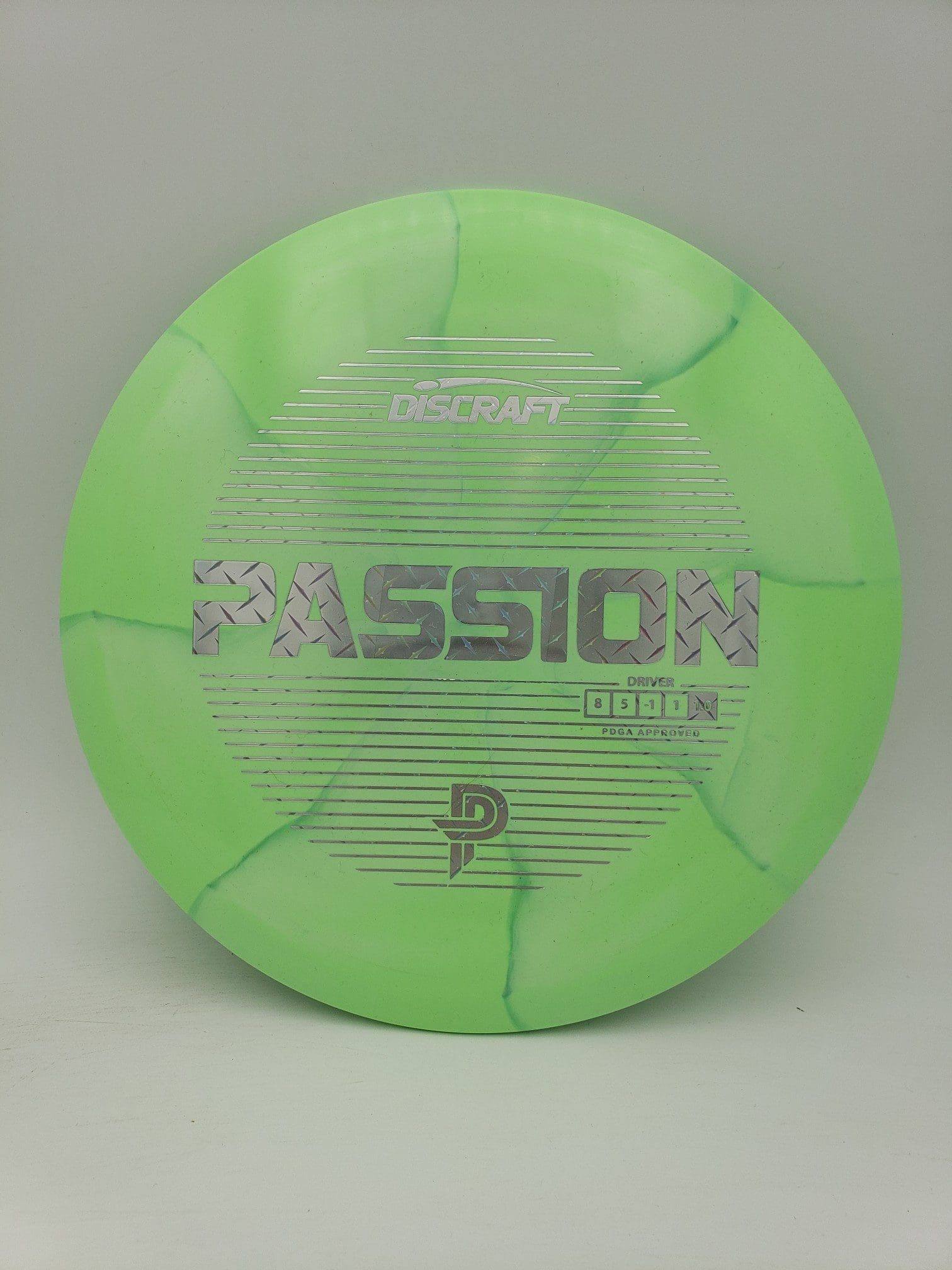 Discraft ESP Passion Paige Pierce signature series disc golf disc front view