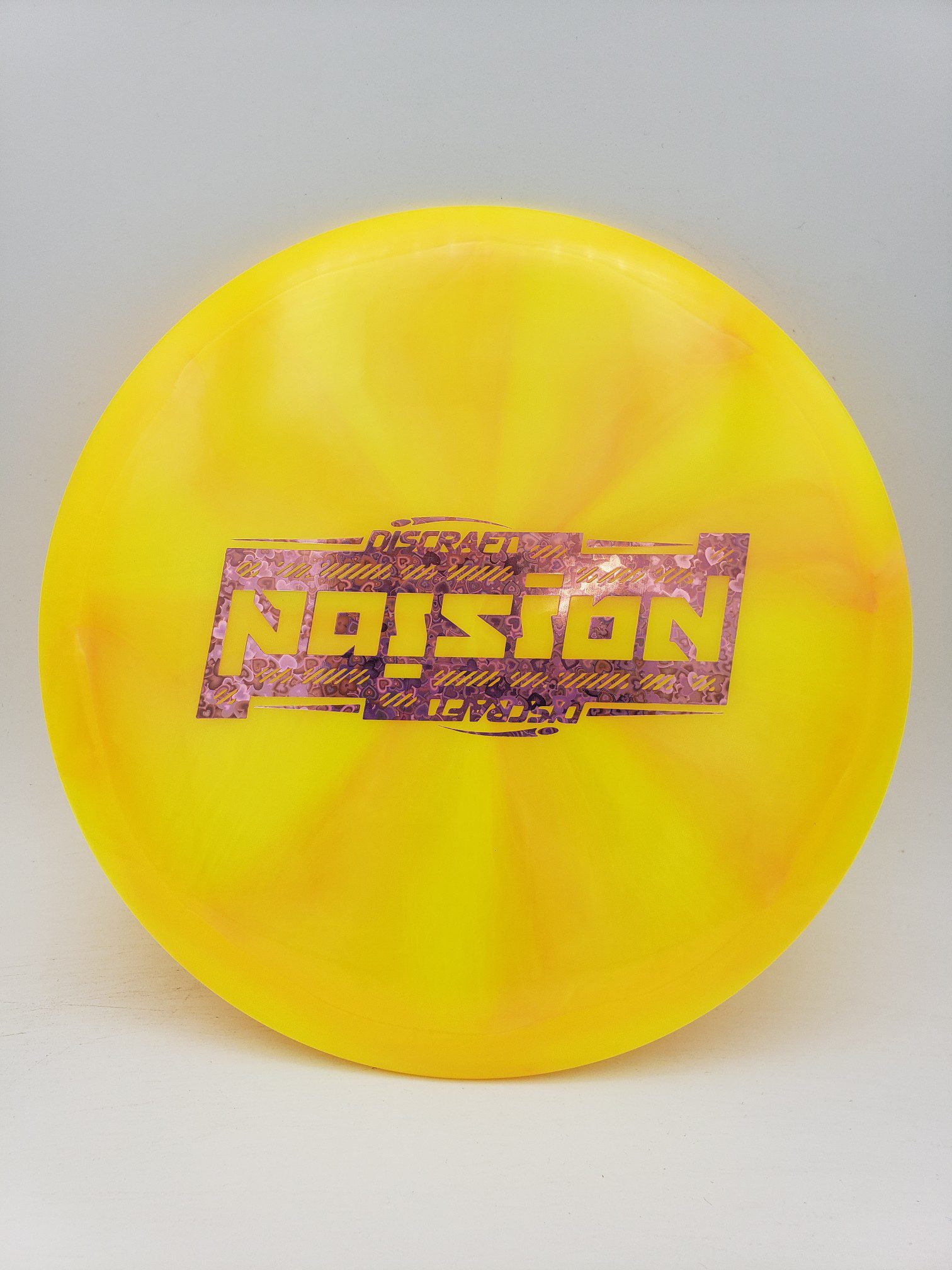 Discraft Ledgestone 2022 Z Swirl Passion disc golf disc front view