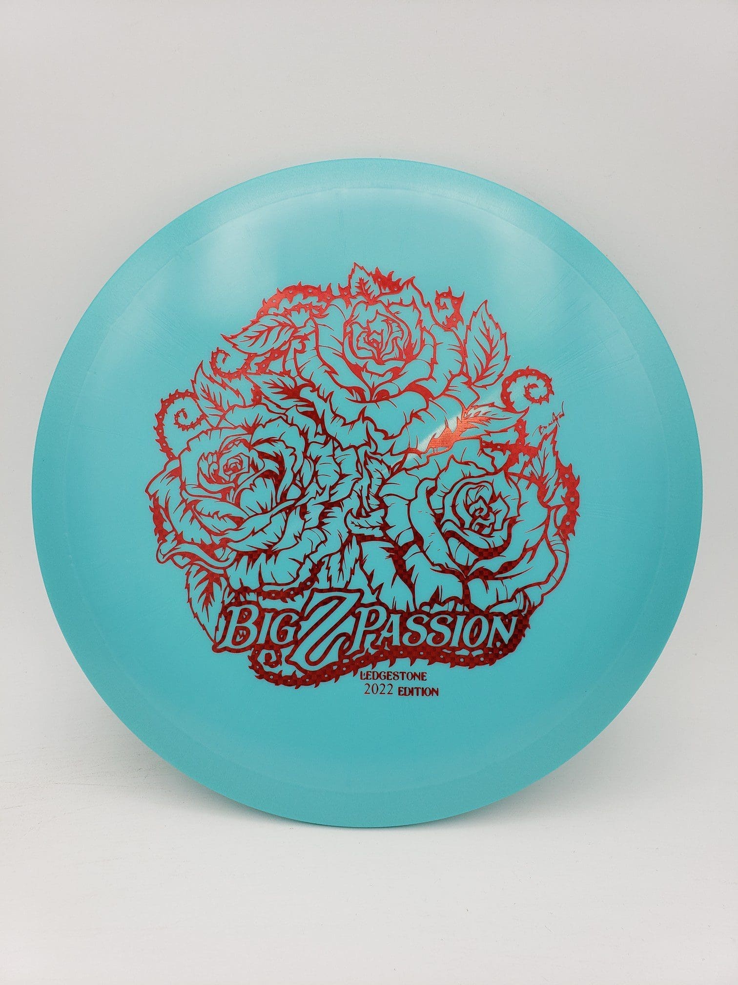 Discraft Ledgestone 2022 Big Z Passion disc golf disc front view