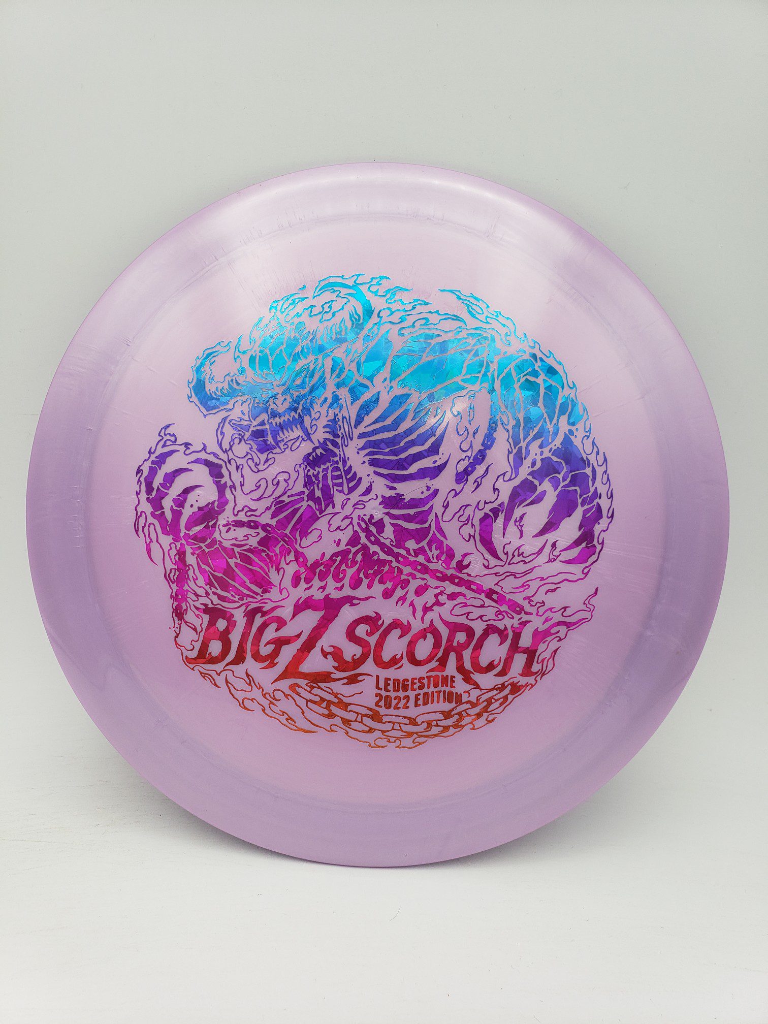 Discraft Ledgestone 2022 Big Z Scorch disc golf disc front view