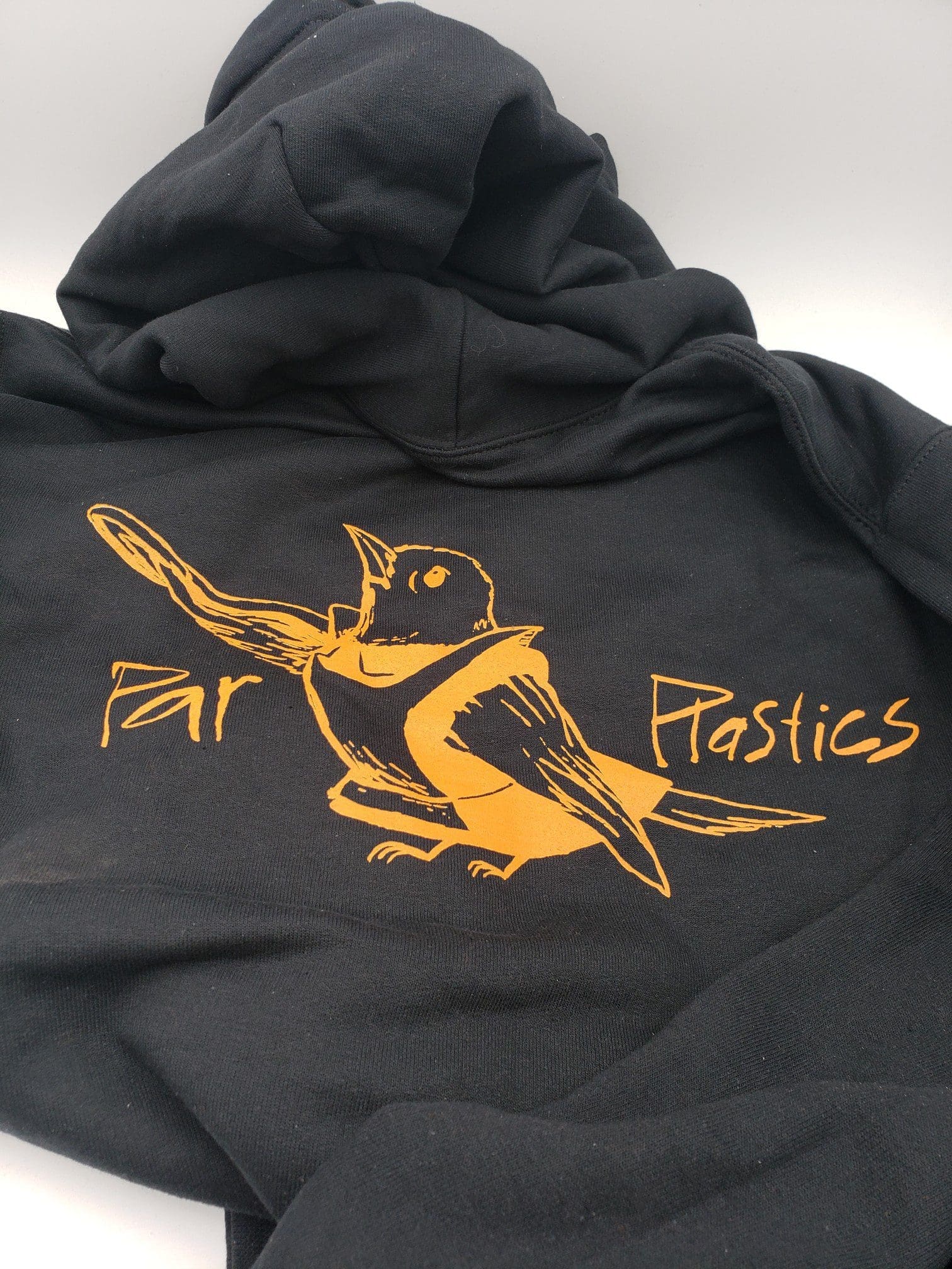 Par Plastics Pumpkinhead Kitty Halloween 2022 hoodies by ZAM Design disc golf disc side view