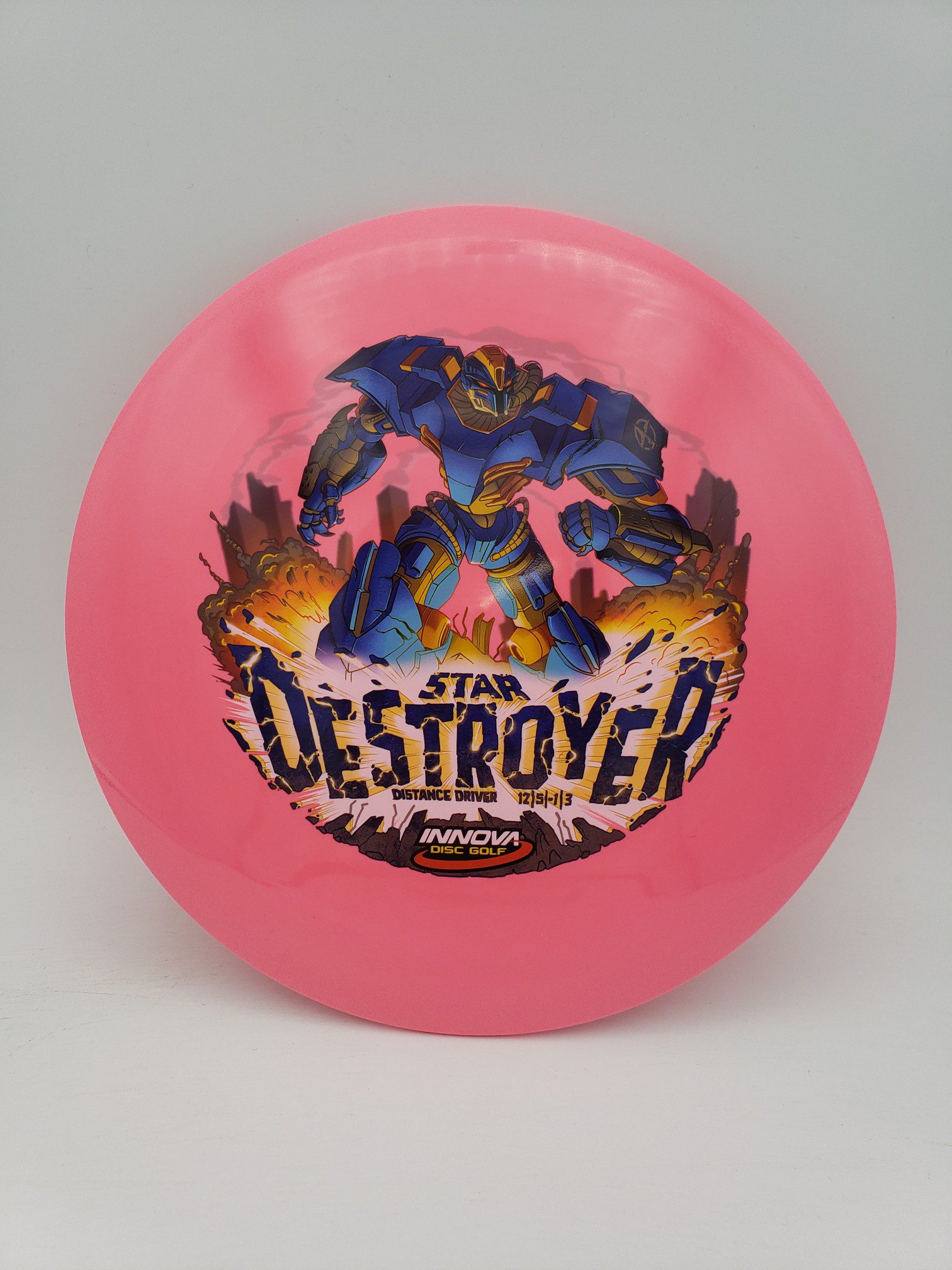 Innova InnVision Star Destroyer disc golf disc front view