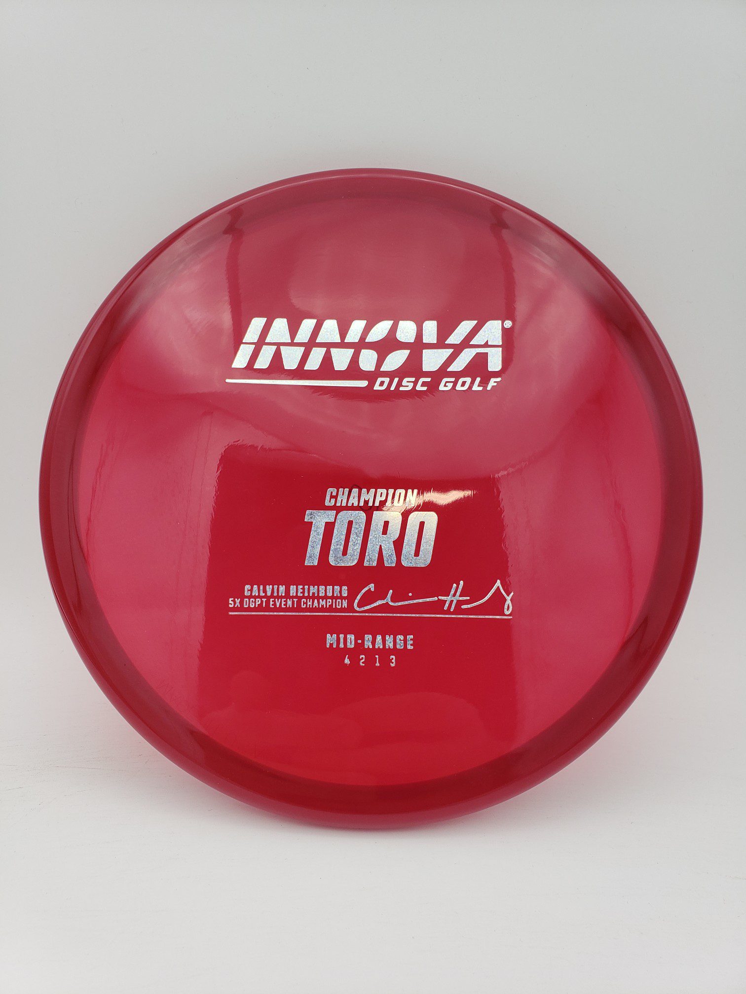Innova Champion Toro disc golf disc front view