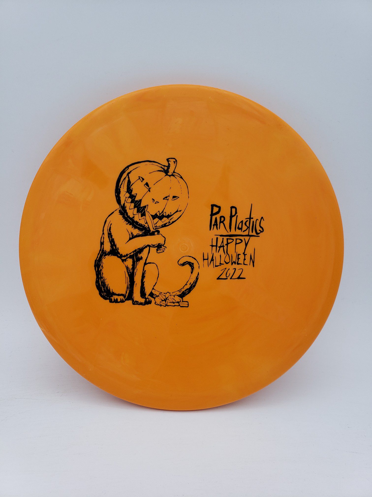 Kastaplast K3 Jrn Par Plastics Halloween 2022 by ZAM disc golf disc front view