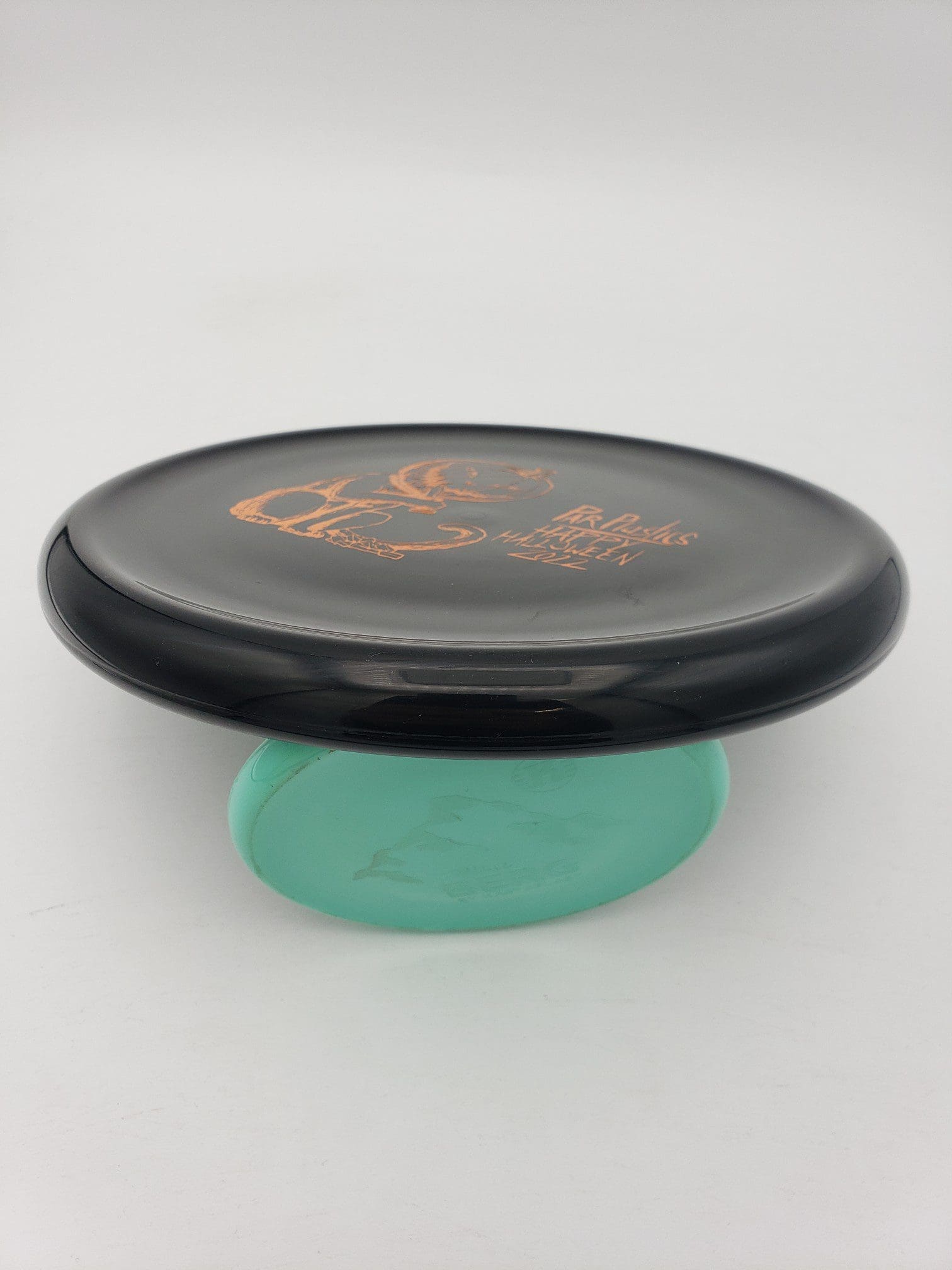 Kastaplast K1 Soft Berg Par Plastics Halloween 2022 by ZAM disc golf disc back view