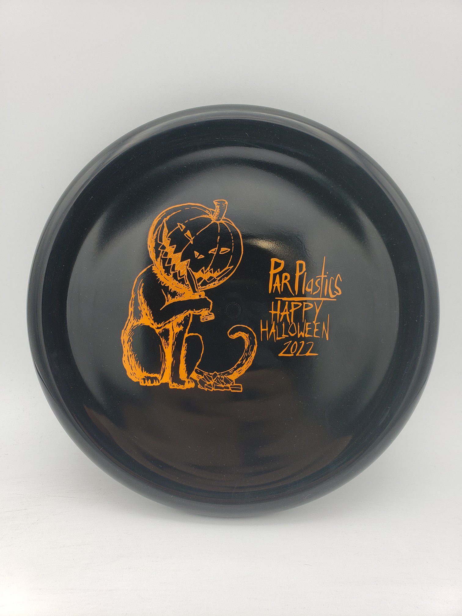 Kastaplast K1 Soft Berg Par Plastics Halloween 2022 by ZAM disc golf disc front view