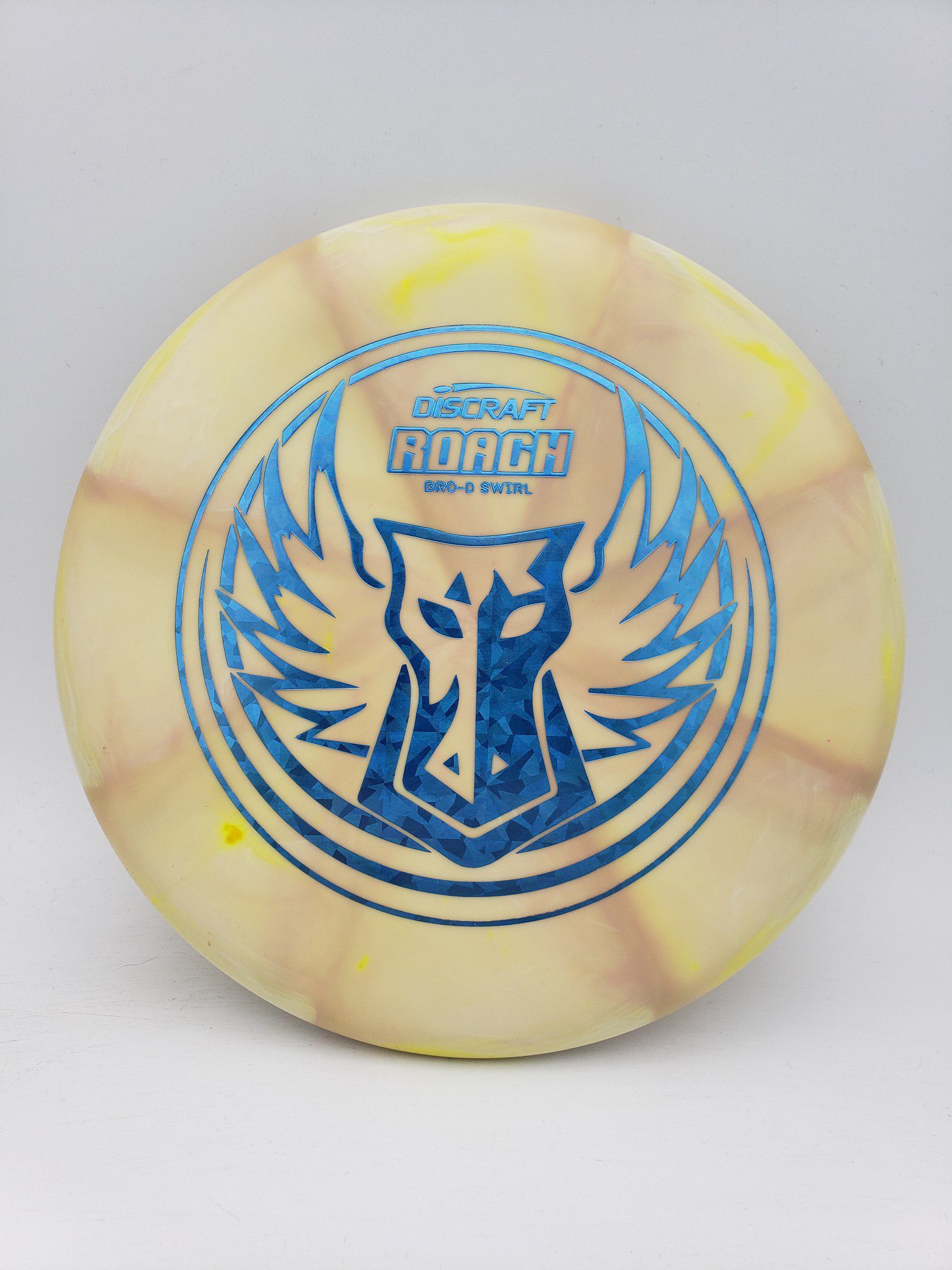 Discraft Bro-D Swirl Roach disc golf disc front view