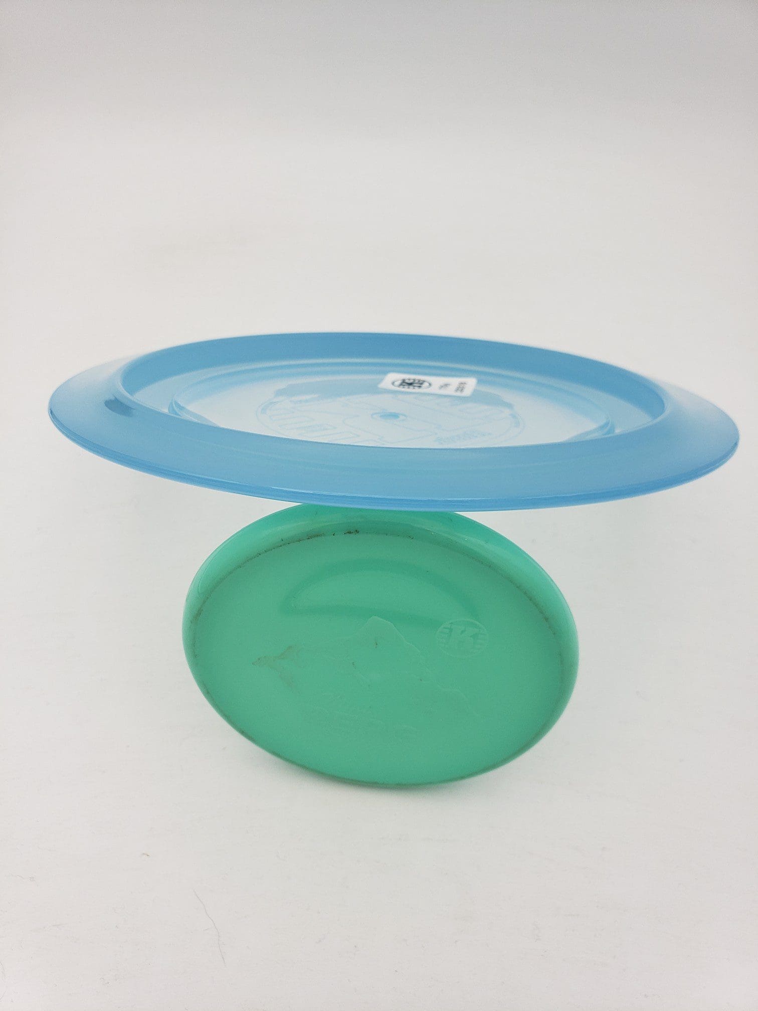 Kastaplast K1 Rask light blue disc golf disc side view