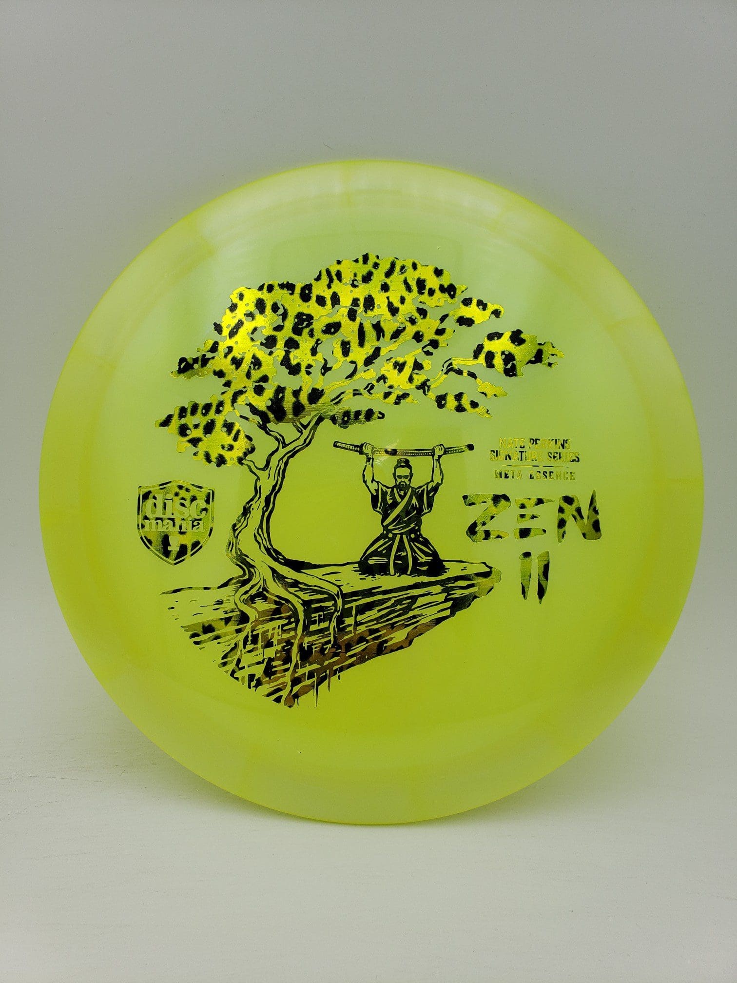 Discmania Zen 2 - Nate Perkins Signature Series Meta Essence disc golf disc front view